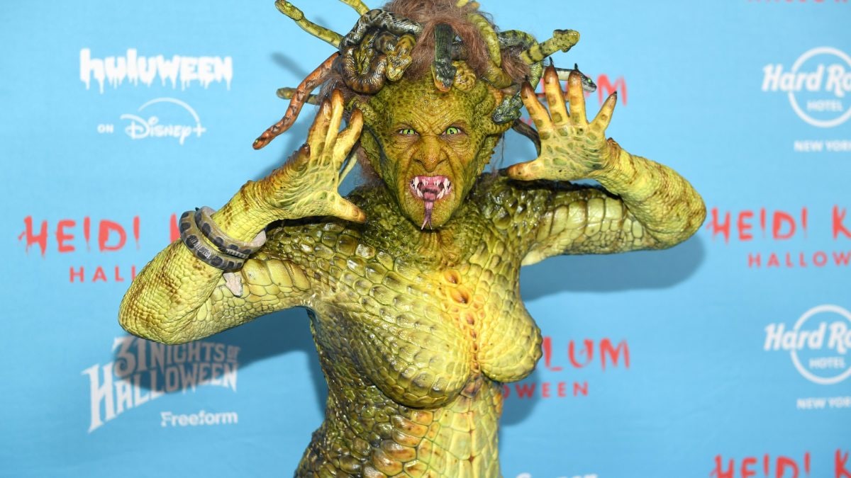 Heidi Klum e il costume da Medusa per Halloween 2025