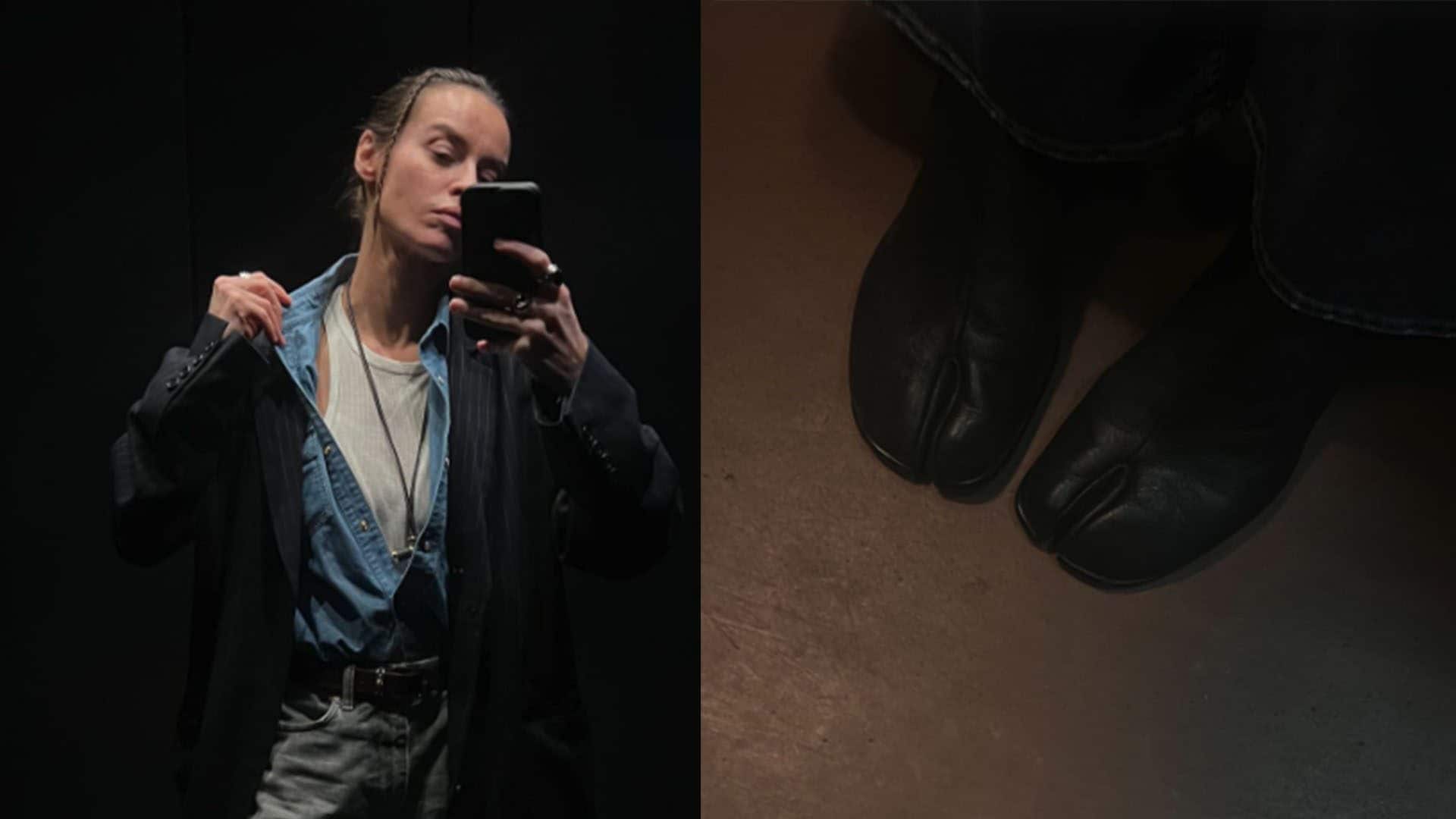 Kasia Smutniak con le Tabi: quanto costano le scarpe con la punta divisa in due come gli zoccoli