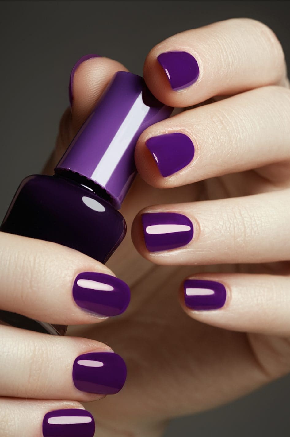 Manicure viola