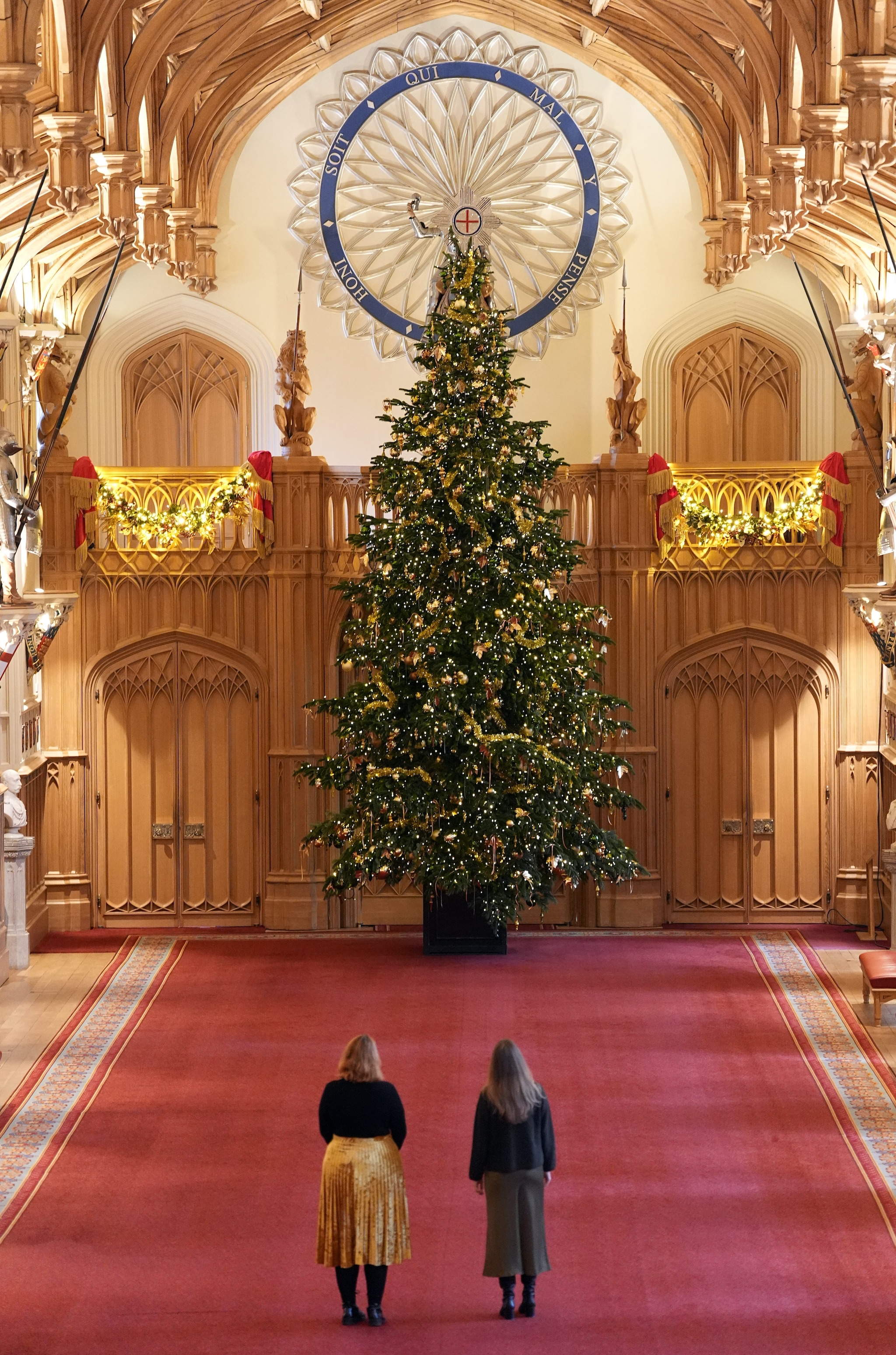 L’albero di Natale a Windsor
