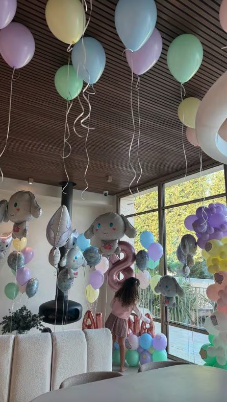 La festa per il compleanno di Alana Martina