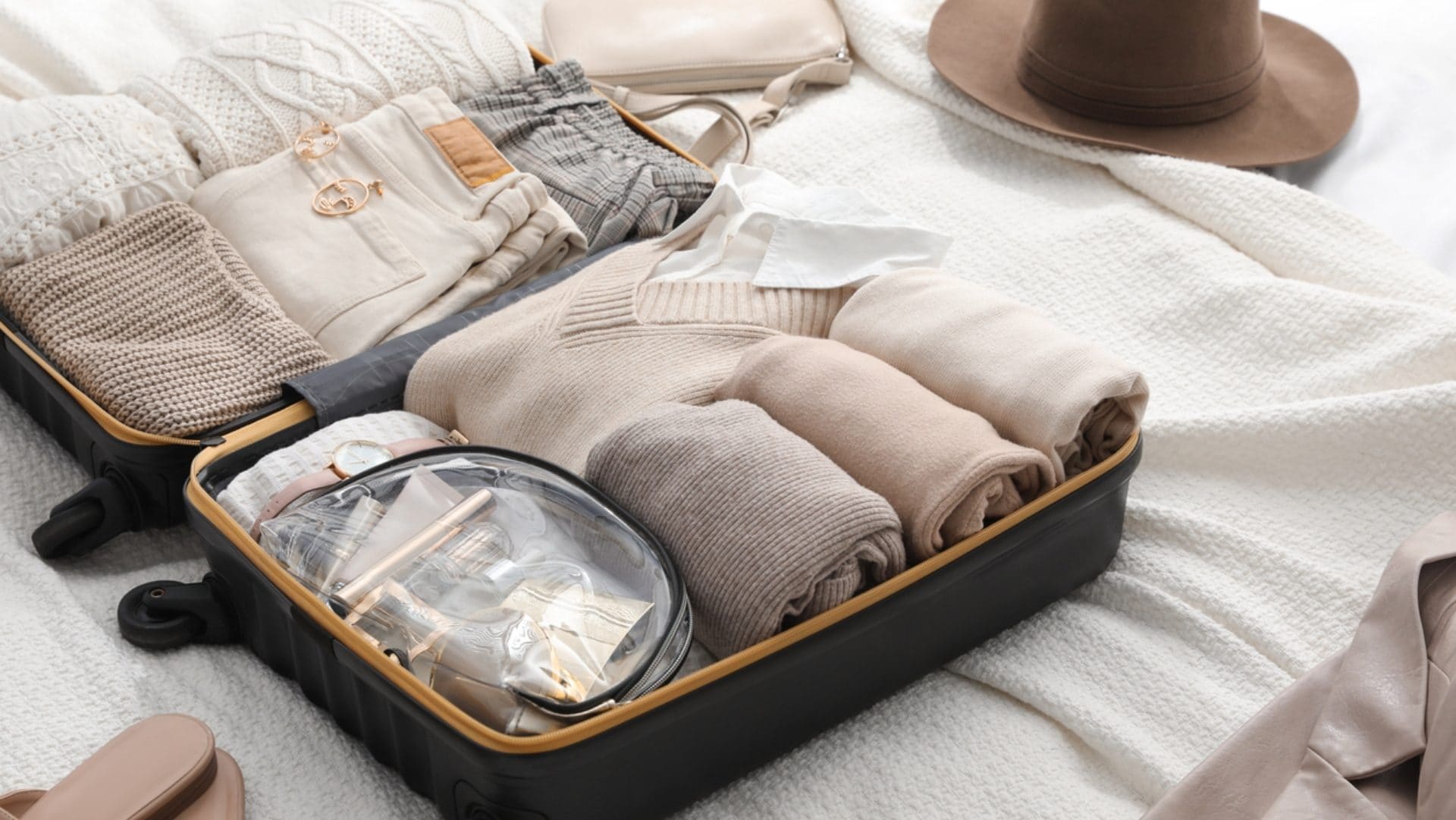 Il trucco per far entrare più oggetti in valigia (e non c’entrano nulla i cubi da imballaggio)