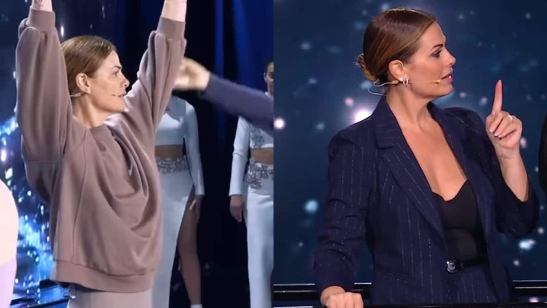 Vanessa Incontrada, dalla tuta al tailleur: la trasformazione sul palco di Vanessa e Gigi Insieme