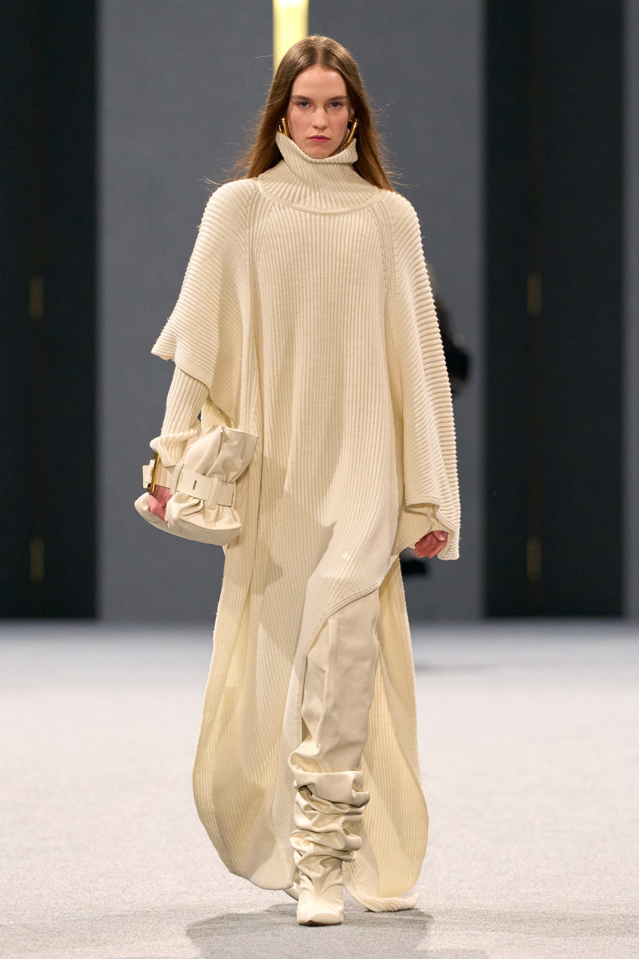 Abito oversize in lana Balmain