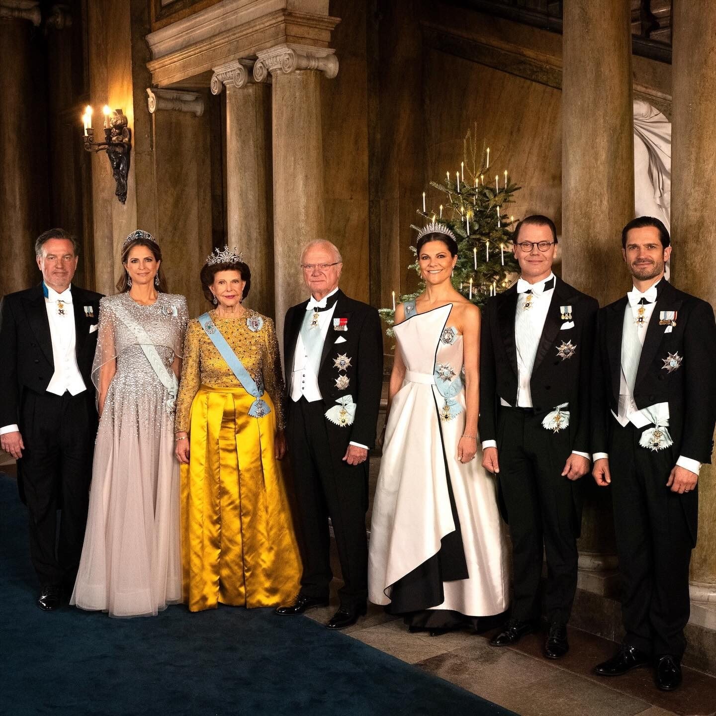 La Royal Family di Svezia alla cerimonia dei Nobel