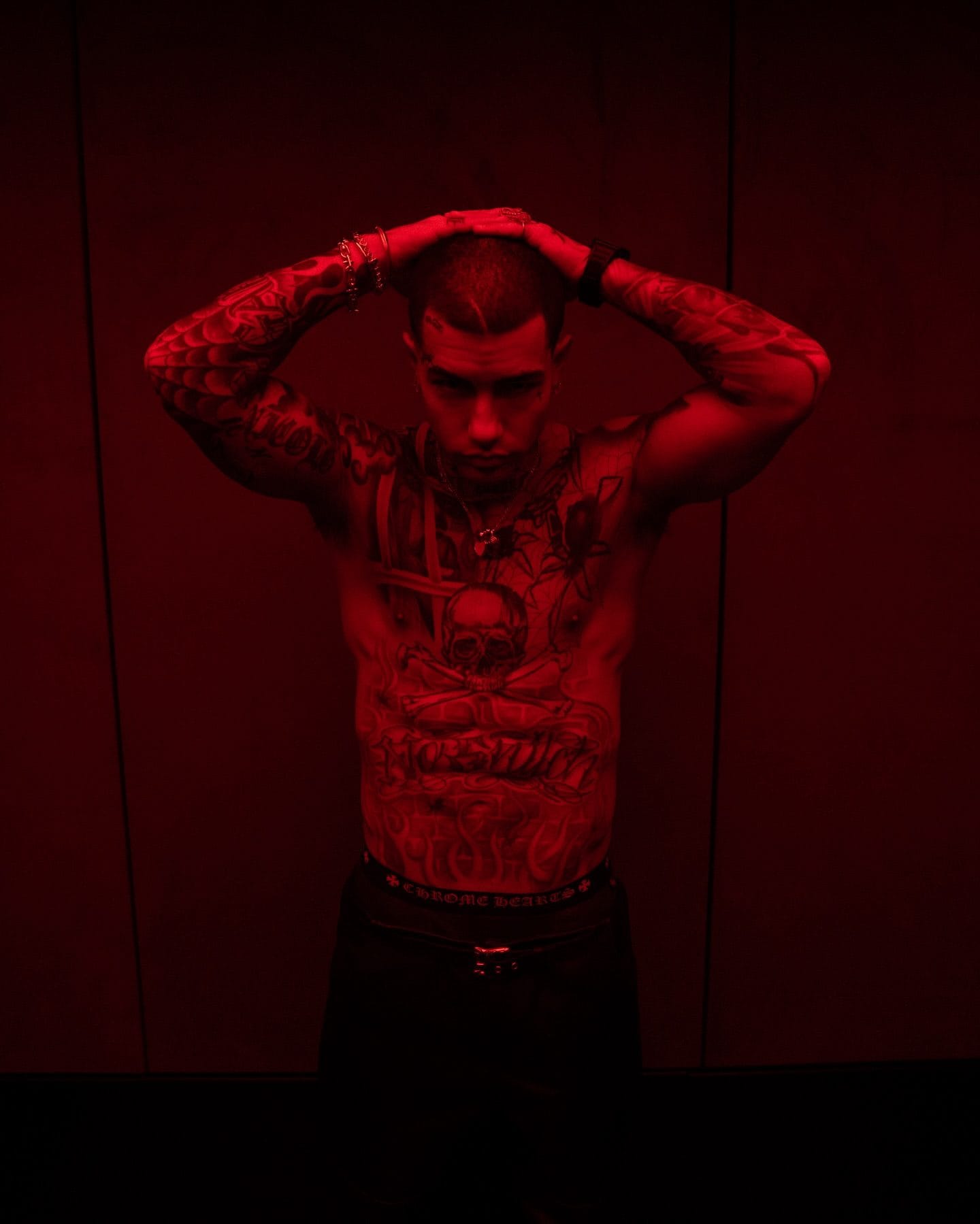 Il nuovo look di Tony Effe