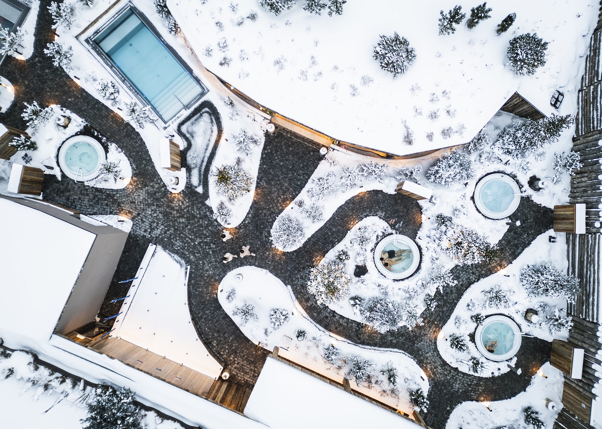 Aquagranda Area e Sauna esterne