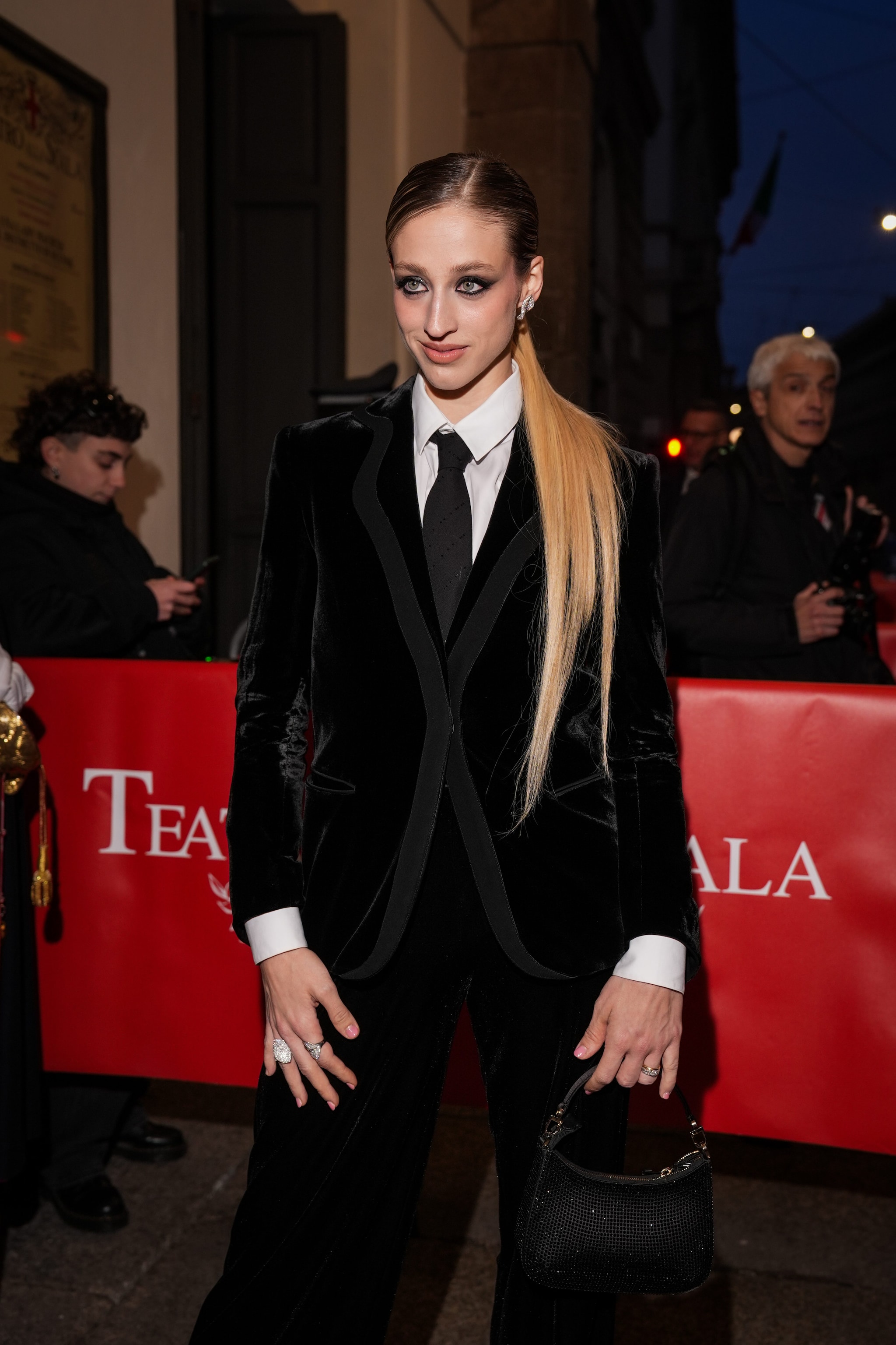 Virna Toppi in Giorgio Armani