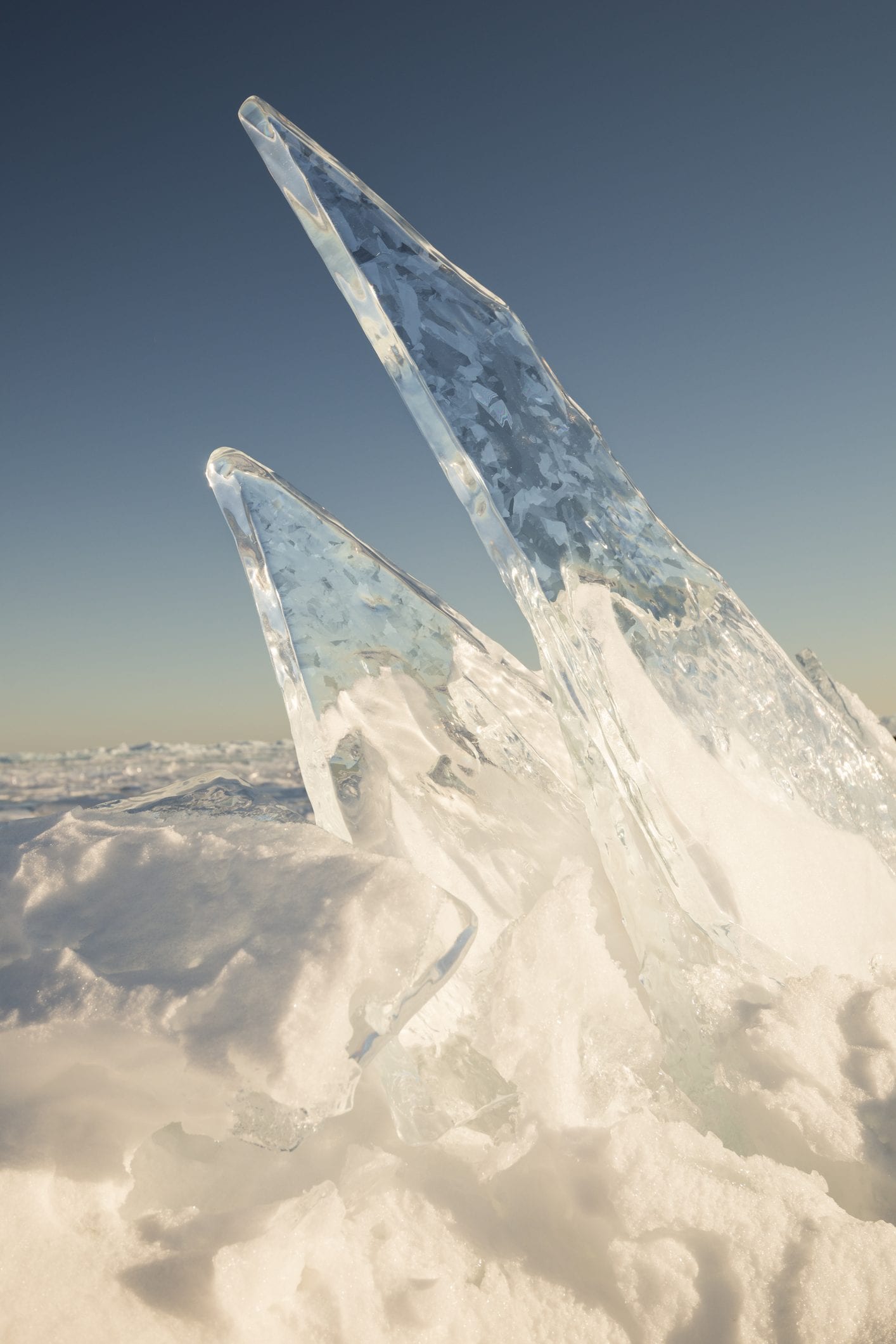 Ice spikes