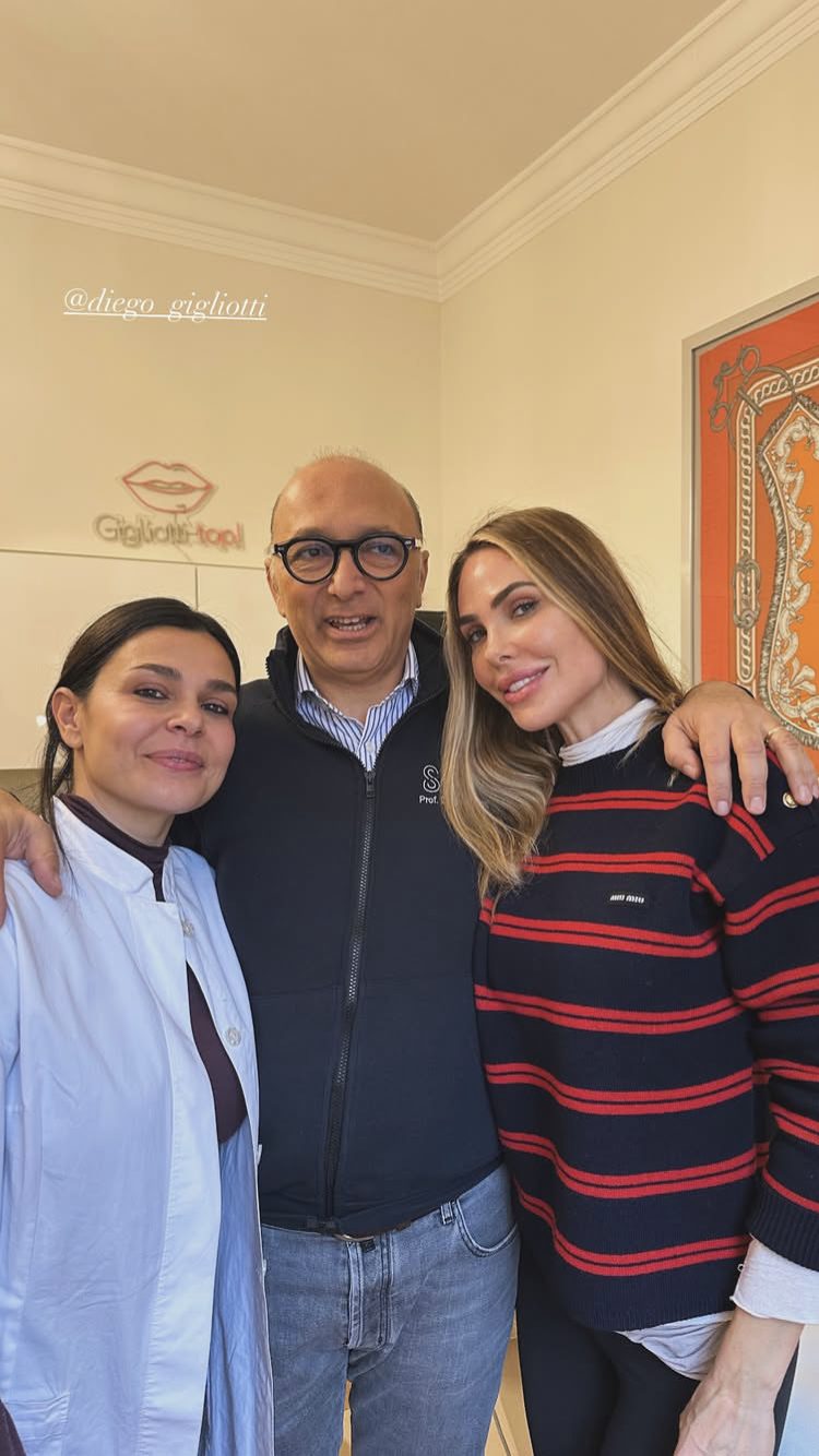 Ilary Blasi con Diego Giglioni