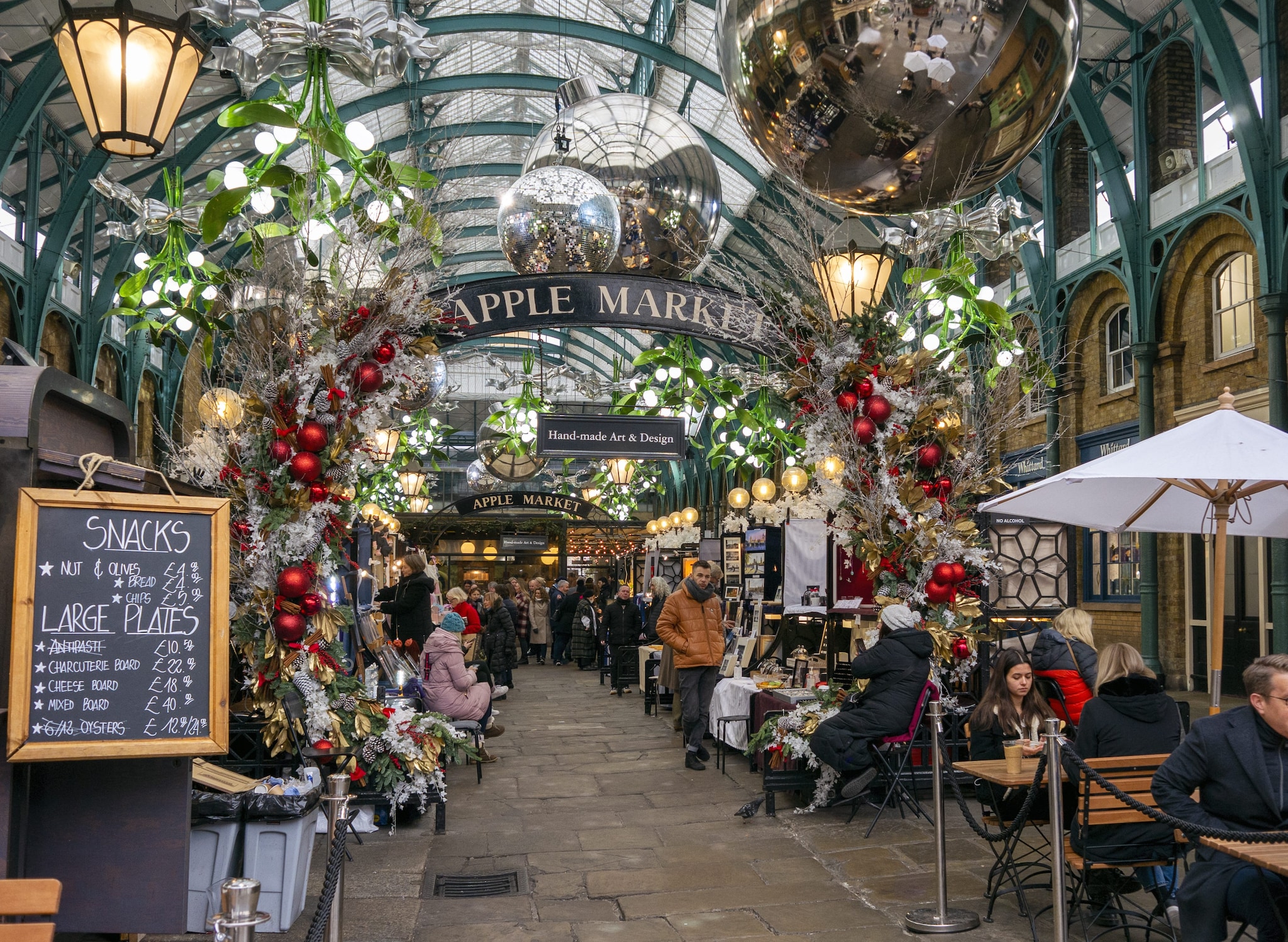 L’Apple Market nel Covent Garden di Londra