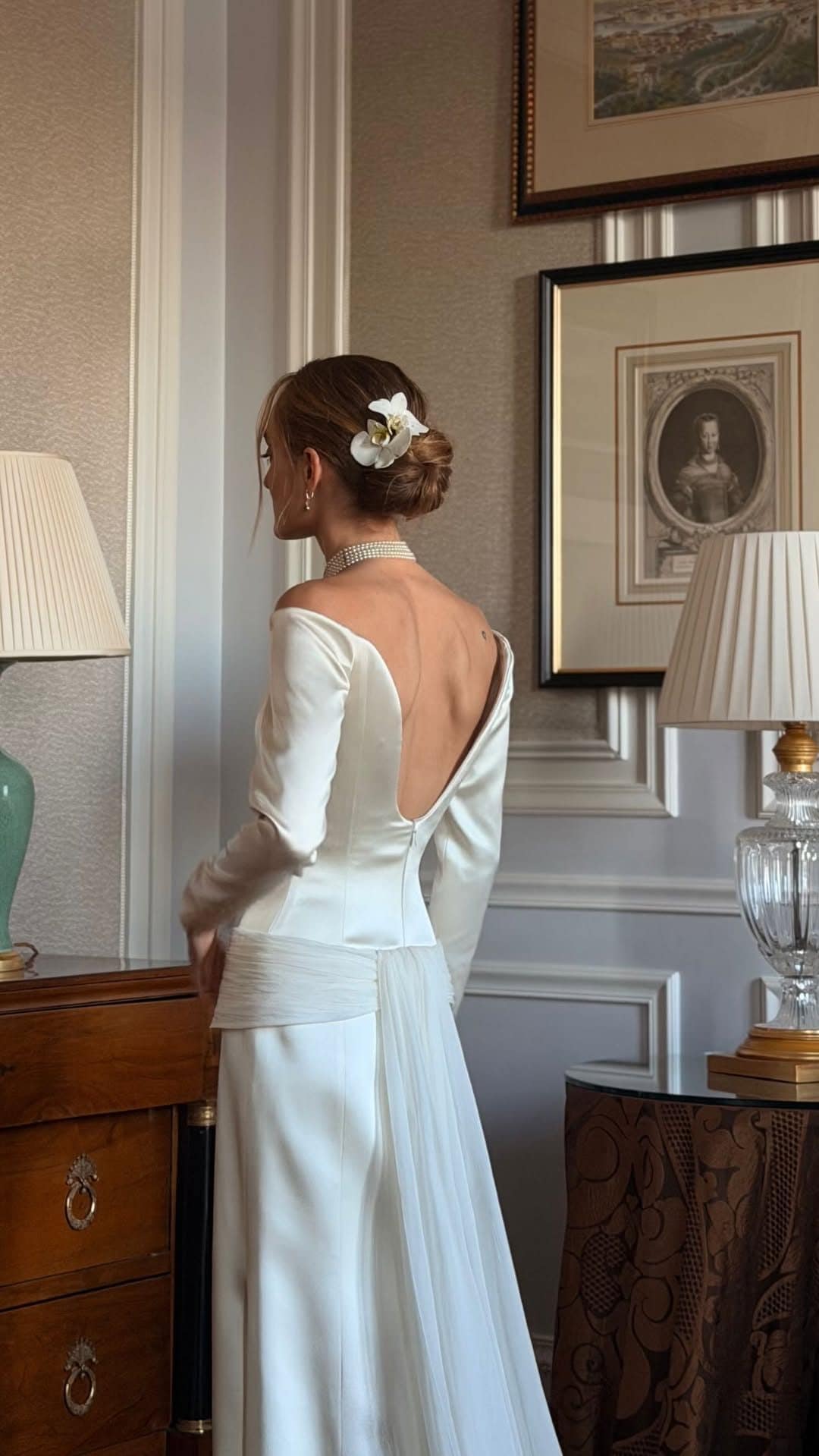 L’abito di Virginia Asia Agnelli