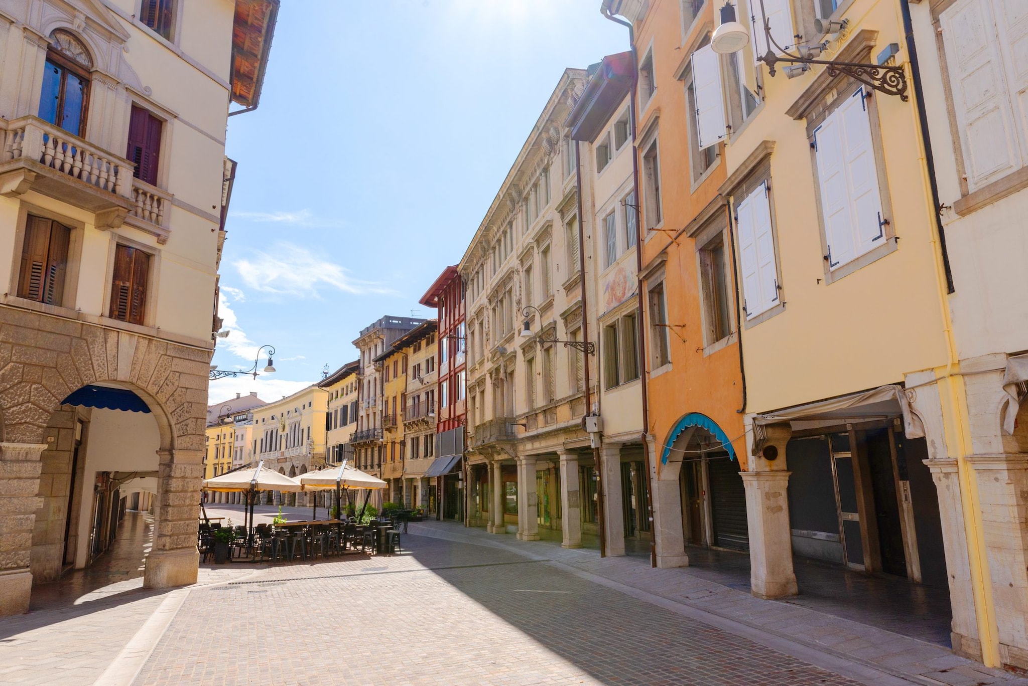 Piazza Matteotti a Udine