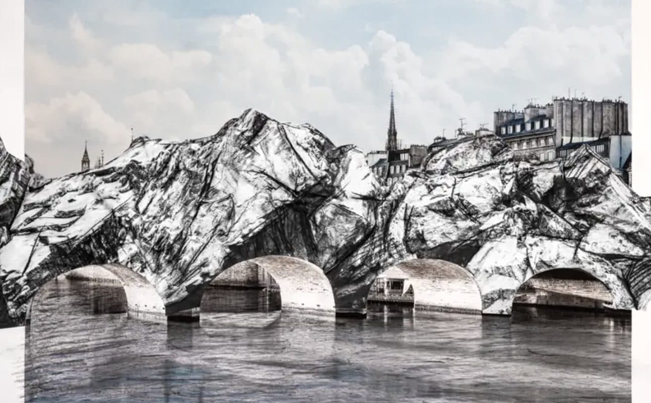 Pont Neuf, l’opera dell’artista JR