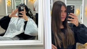 Chanel Totti cambia look: capelli brunette ed extension in vista del Natale
