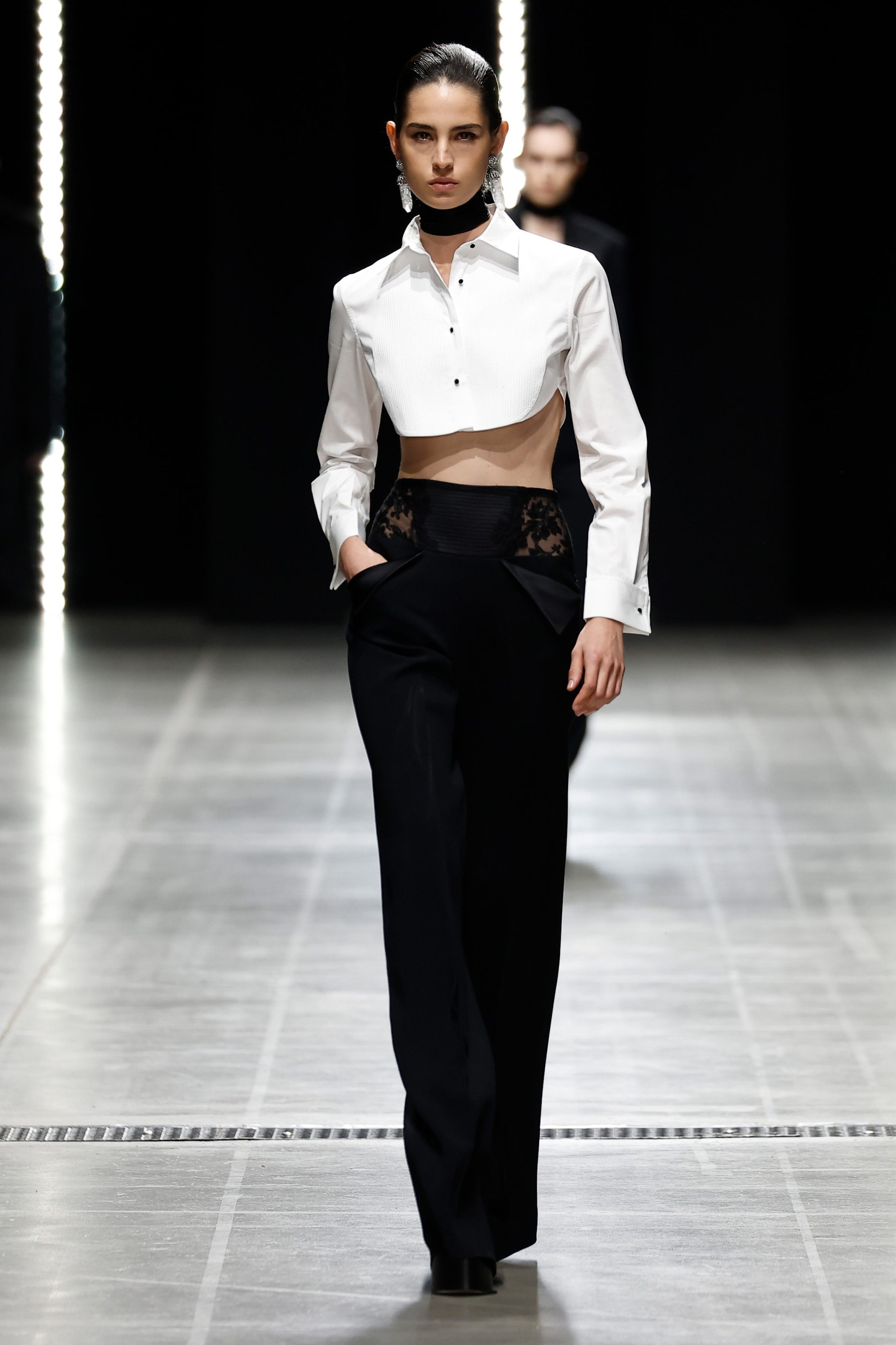 Camicia crop Ermanno Scervino