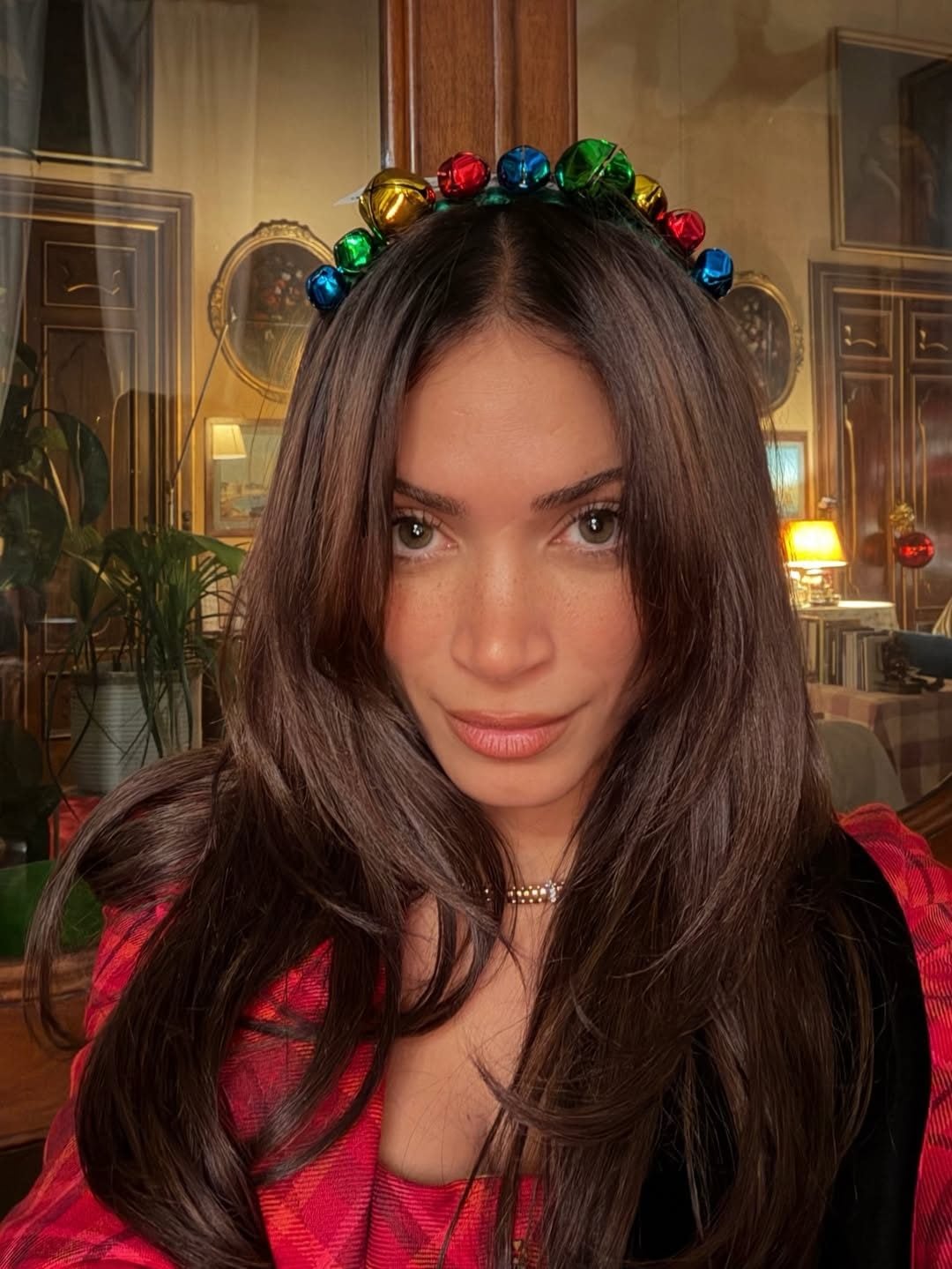 L’hairstyle di Elodie per Natale