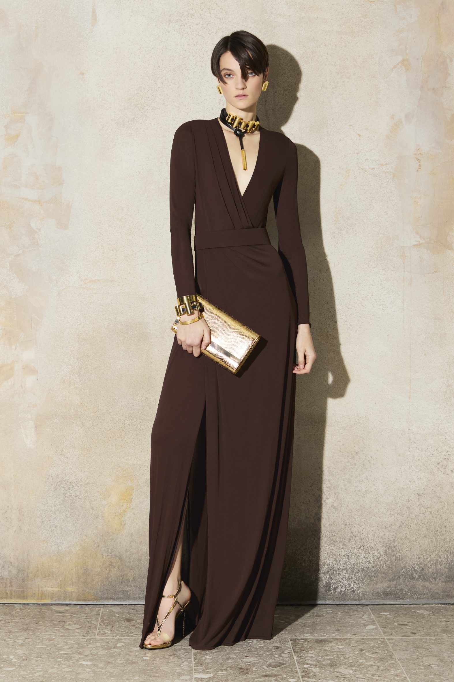 Abito marrone Dsquared2