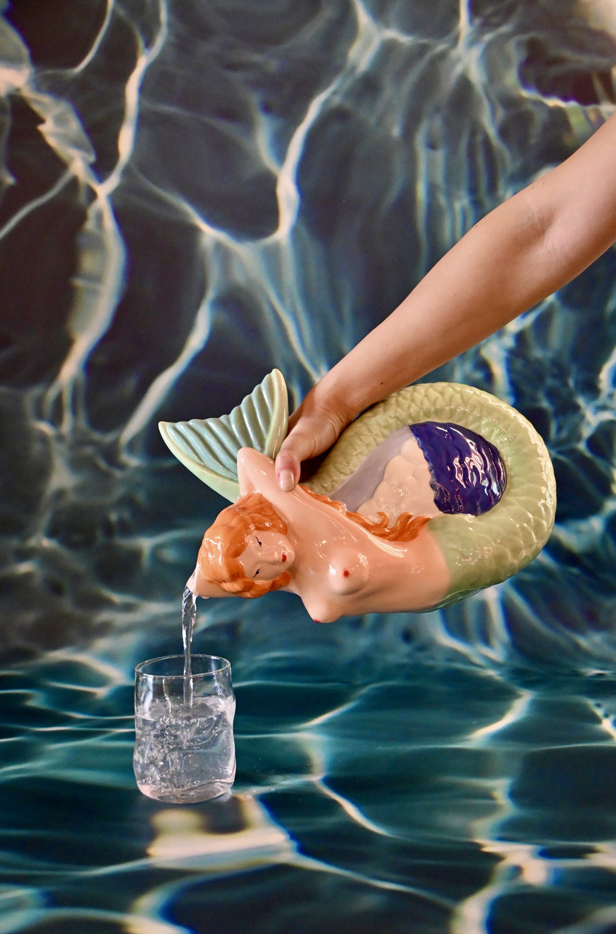 Brocca da tavola mermaid Seletti by Simone Falcetta