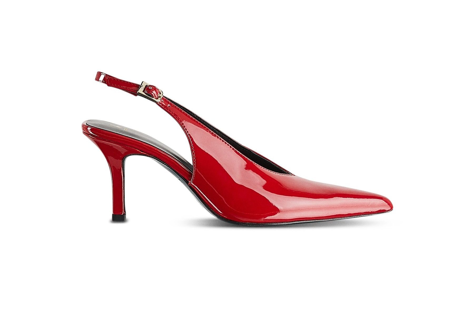 Slingback in vernice Patrizia Pepe