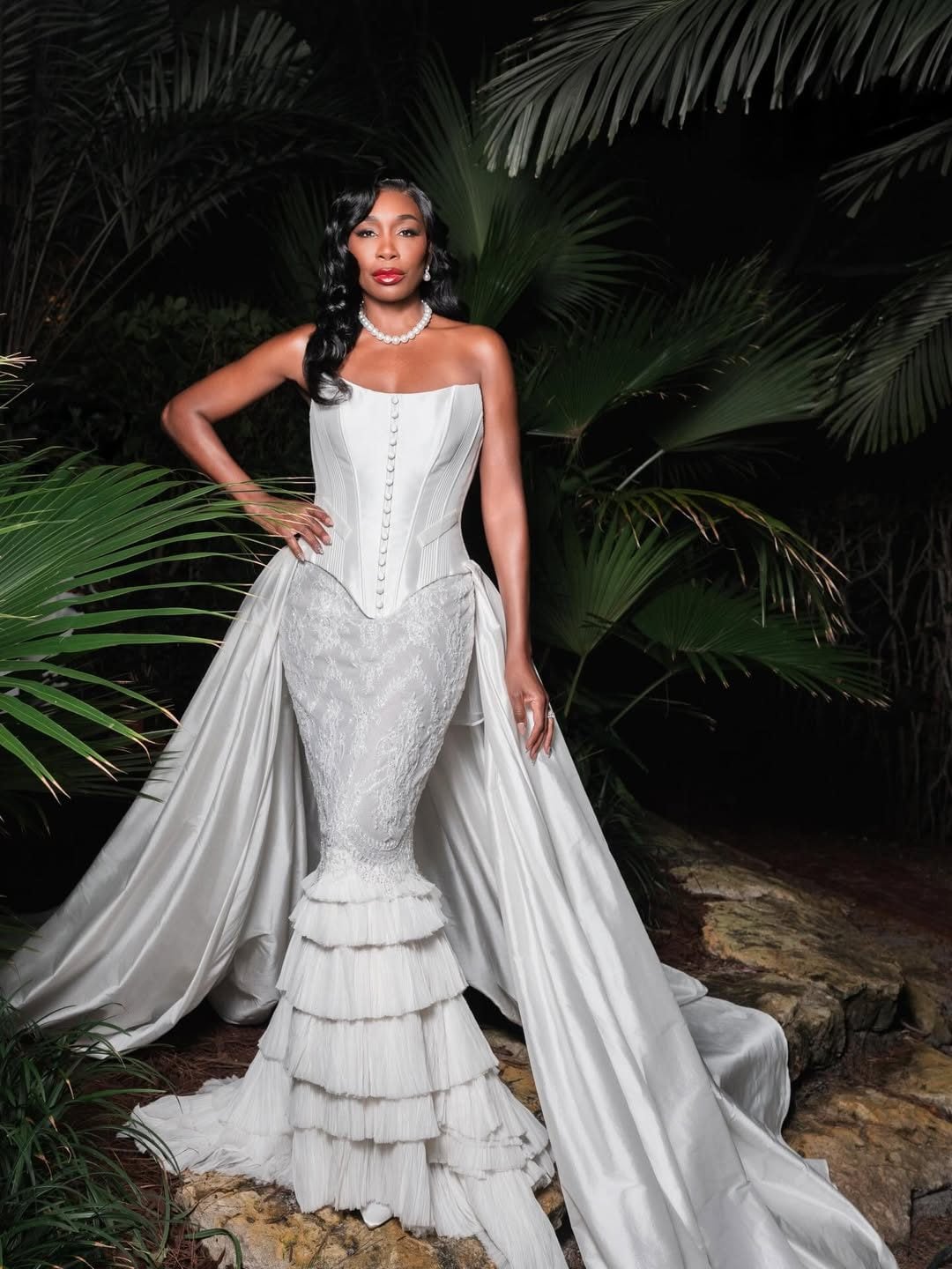 Venus Williams in Kim Kassas Couture