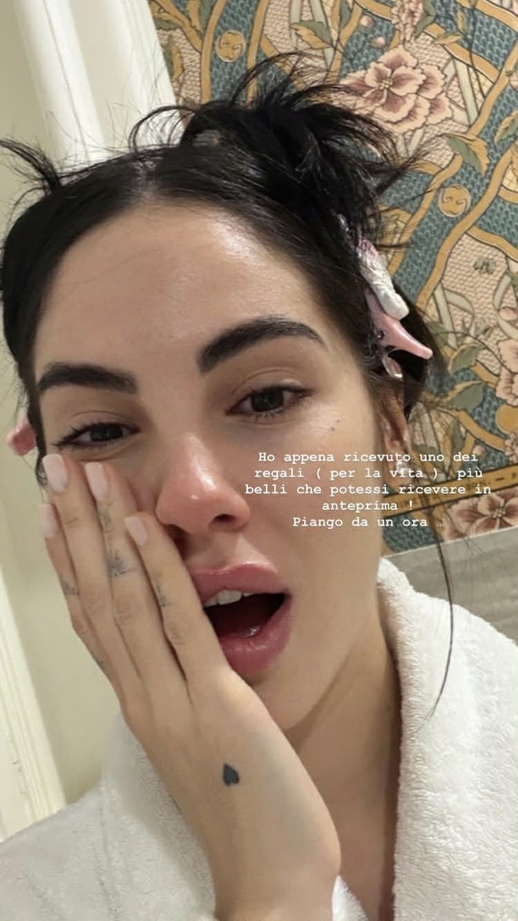 Giulia De Lellis parla del regalo per la vita