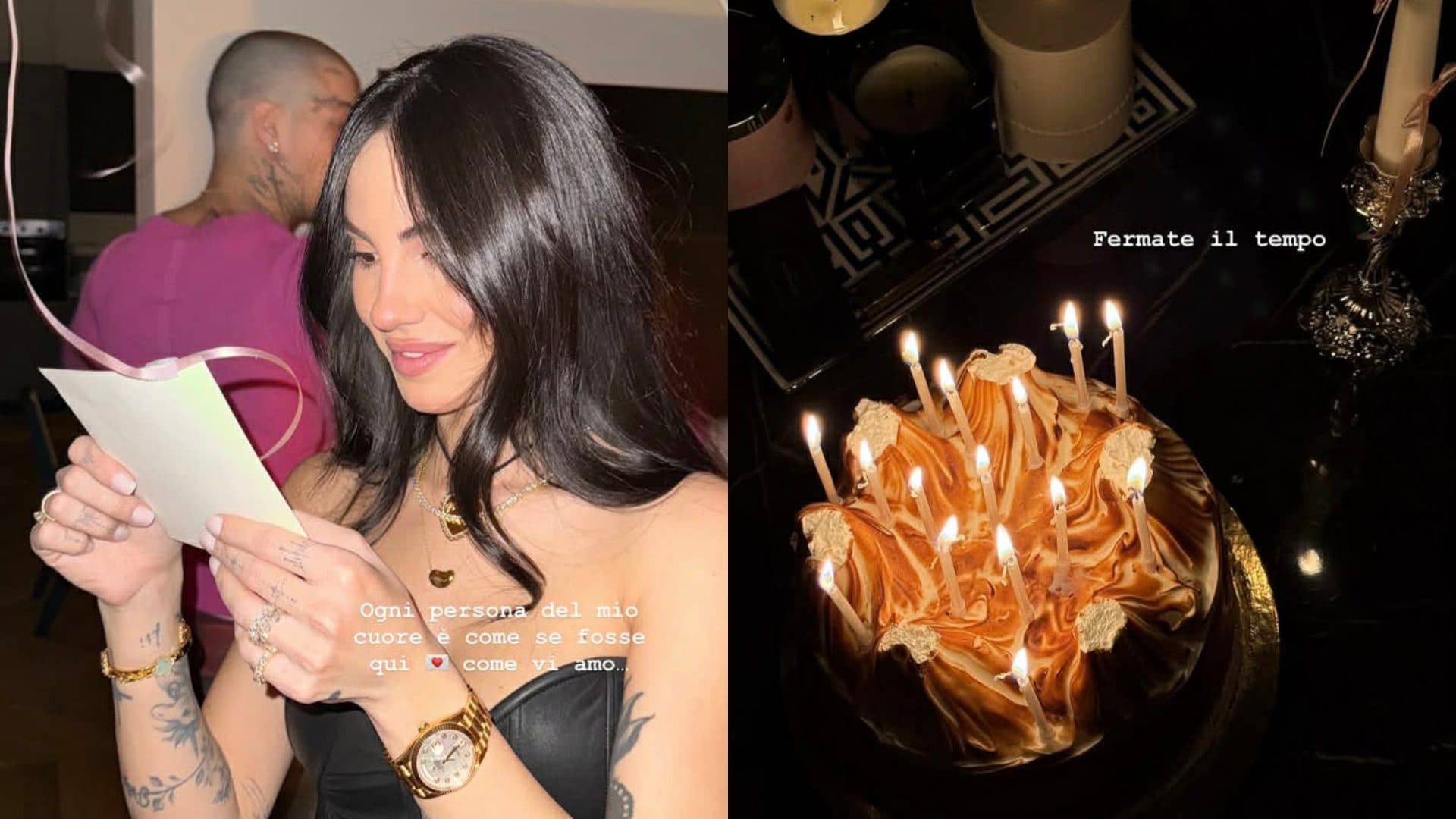 I 30 anni di Giulia De Lellis: festeggia con Tony Effe e indossa un orologio da quasi 50mila euro