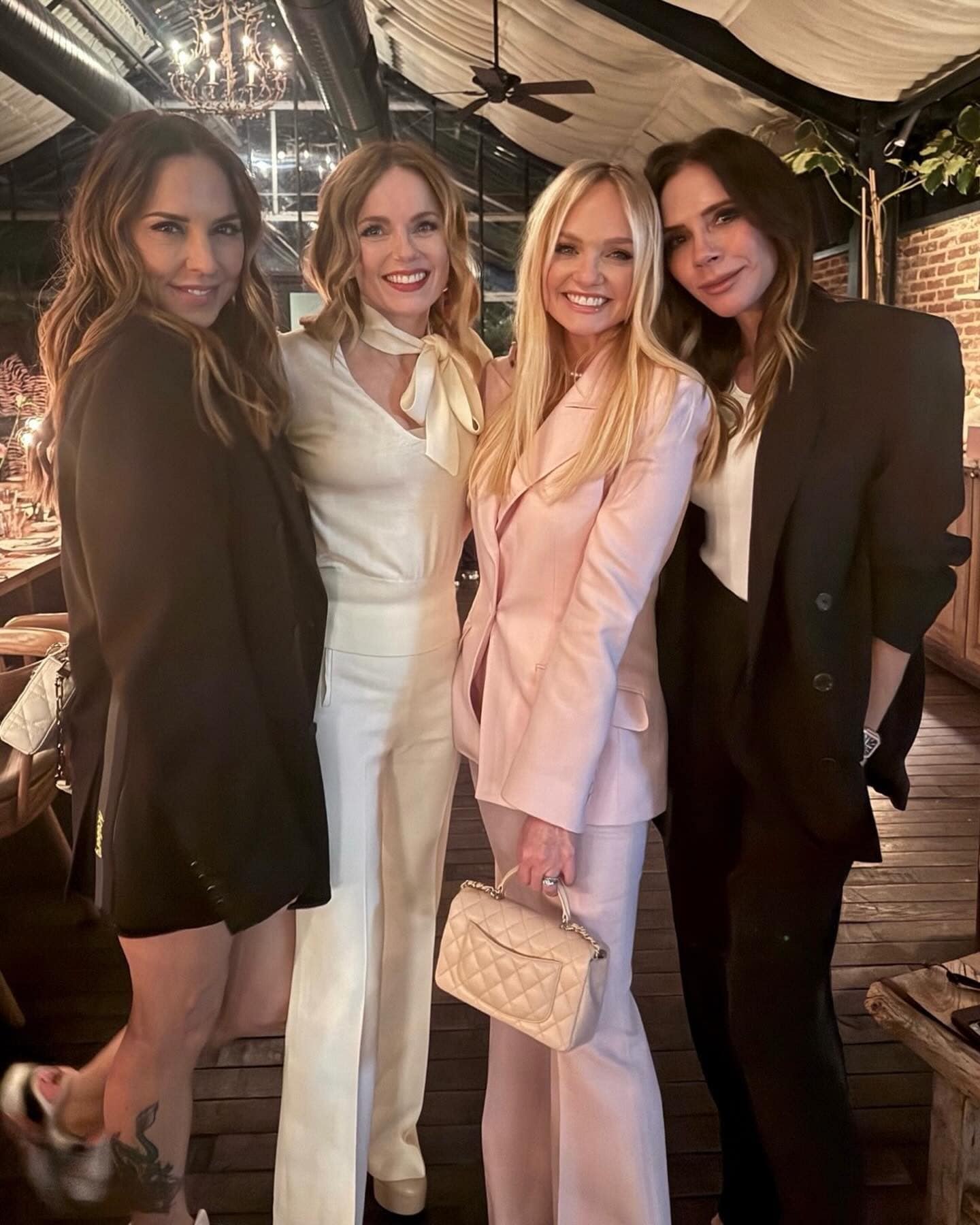 Le Spice Girls alla festa di Emma Bunton