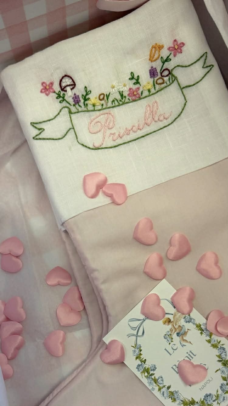 La calza personalizzata per Priscilla