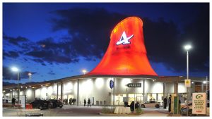 Qual è l'autogrill più bello d'Italia, che sa coniugare modernità, sostenibilità e architettura