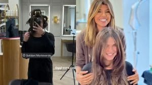 La piega del momento è la Bombshell blowout, come quella provata da Chanel Totti