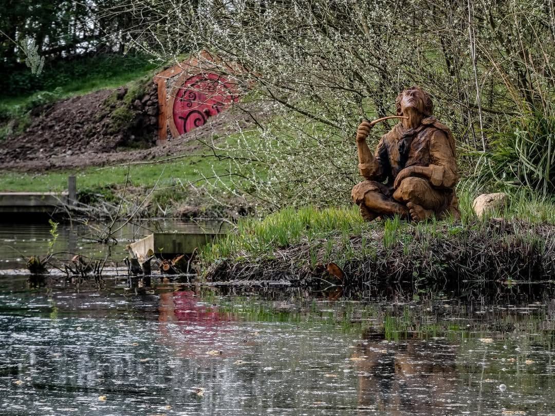Dettaglio del lavoro dedicato al Signore degli Anelli