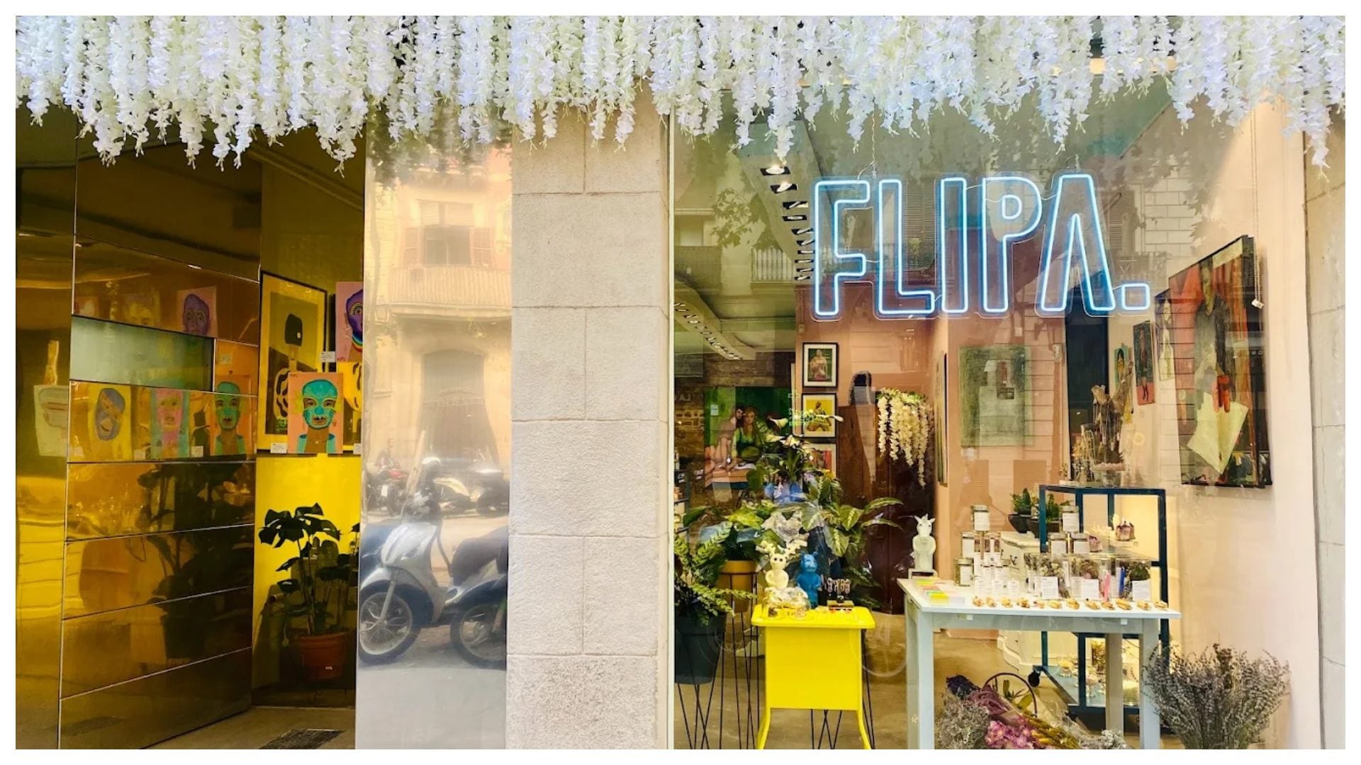 Flipa, Barcellona, negozio di tarocchi