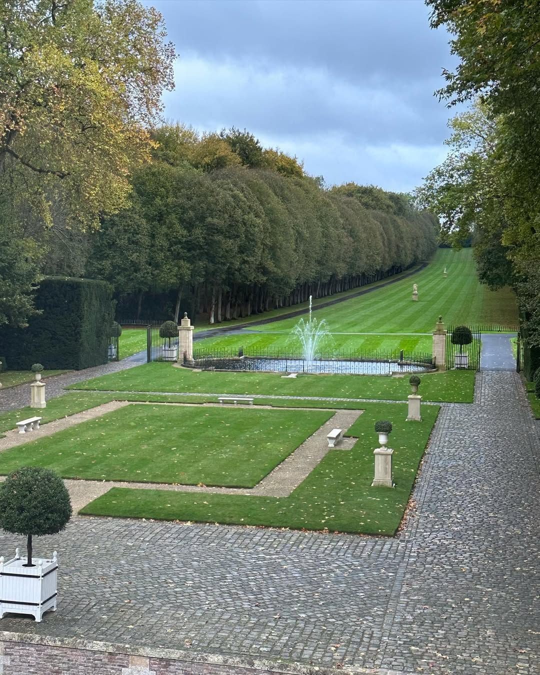 I giardini del castello di Wideville