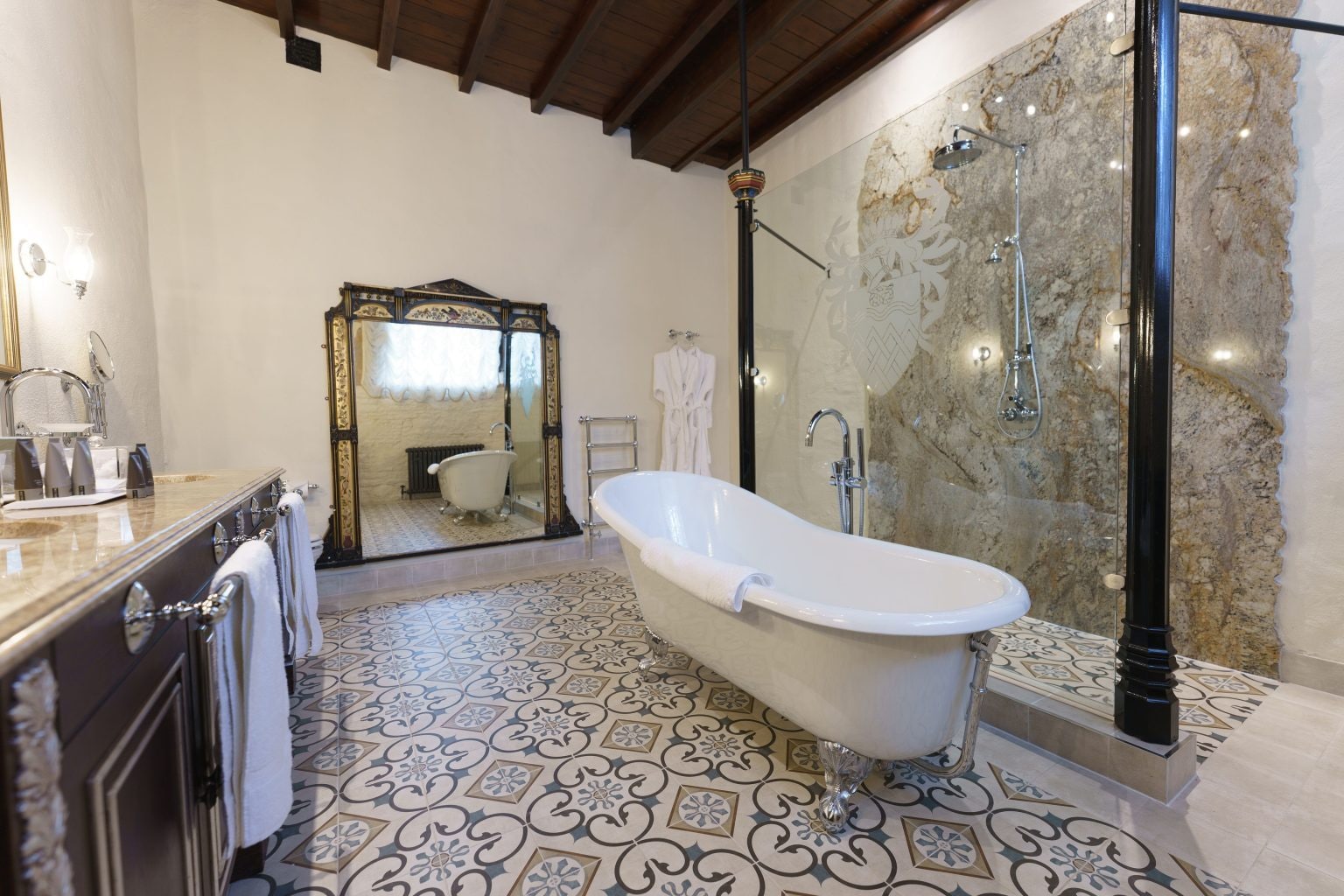 Il bagno della suite di Enrico VIII