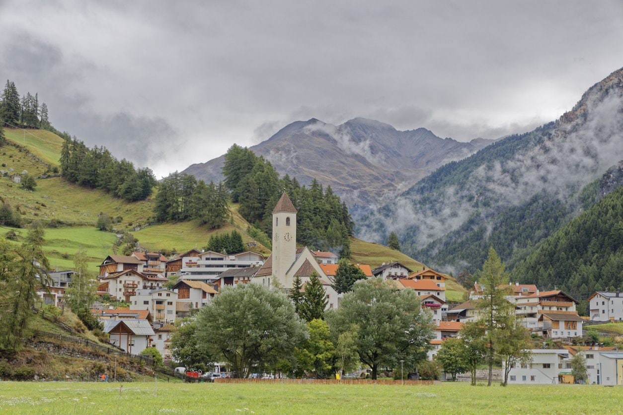 Il nuovo borgo di Curon Venosta