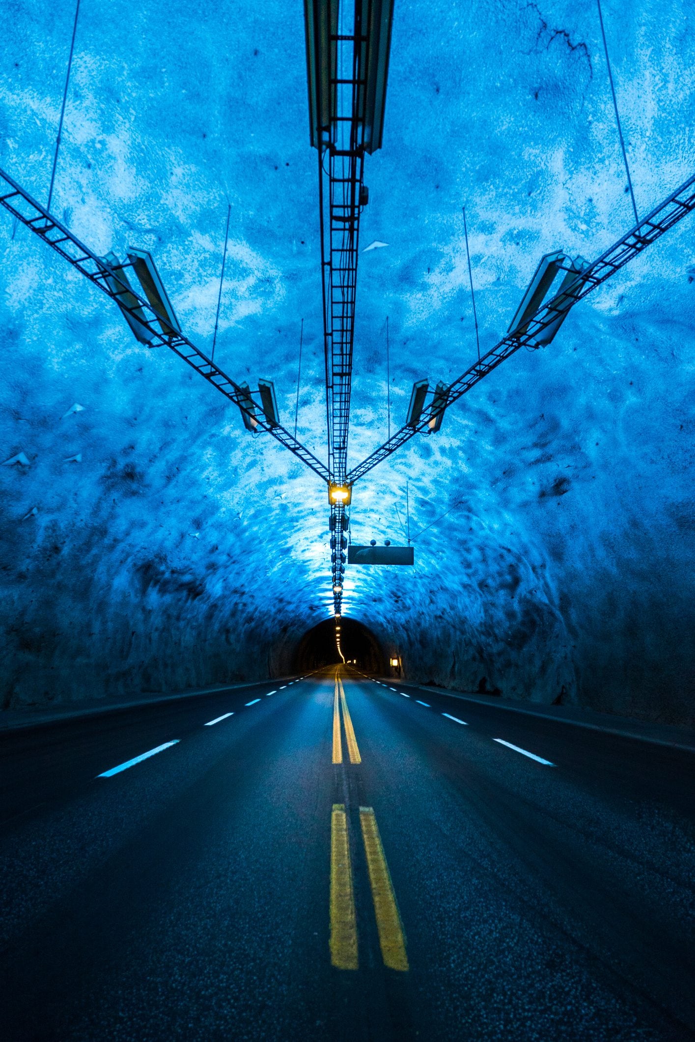 Il tunnel Lærdal, Norvegia