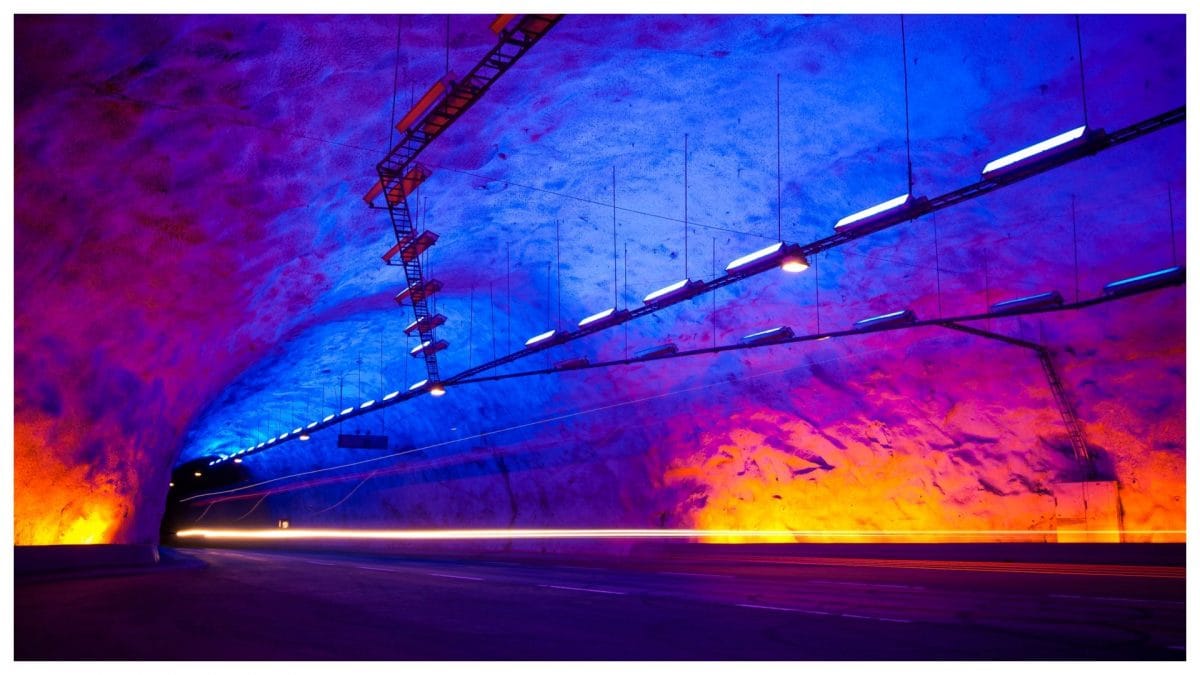 Il tunnel di Lærdal, Norvegia