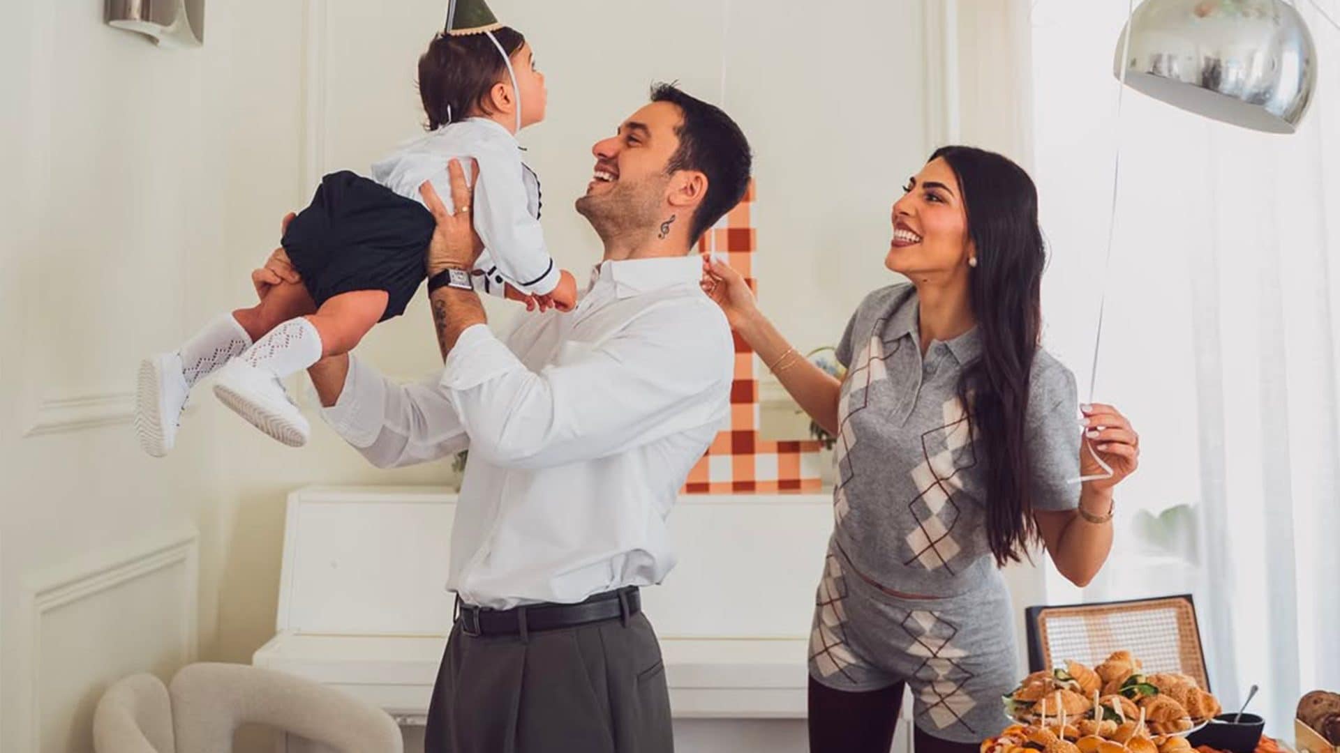 Cosa ha indossato Giulia Salemi per il primo compleanno del figlio Kian