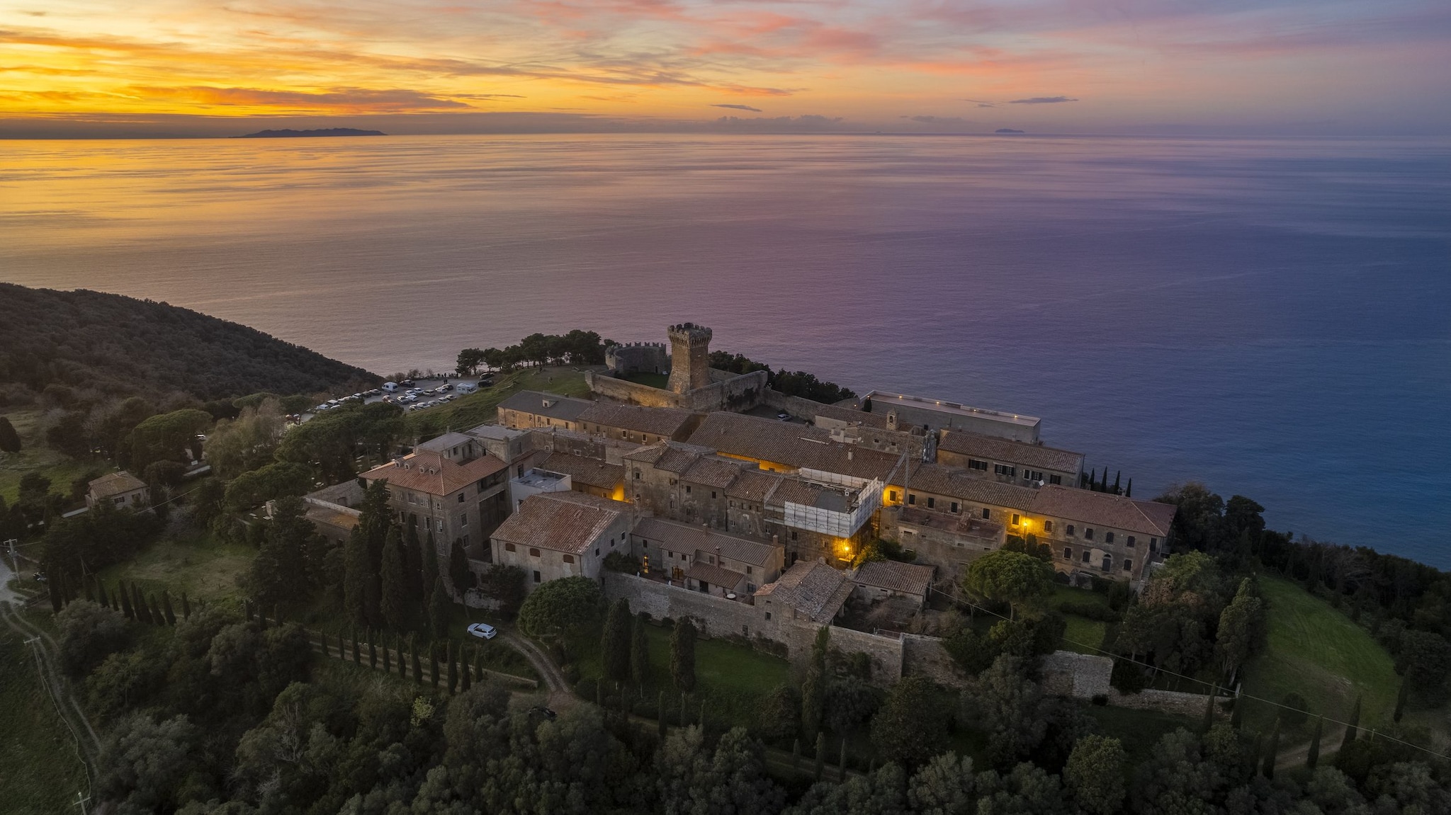 L’antico borgo di Populonia, Toscana