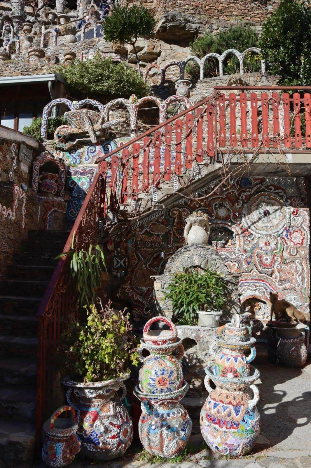 Le scalinate del Gaudì di Grosio, Valtellina