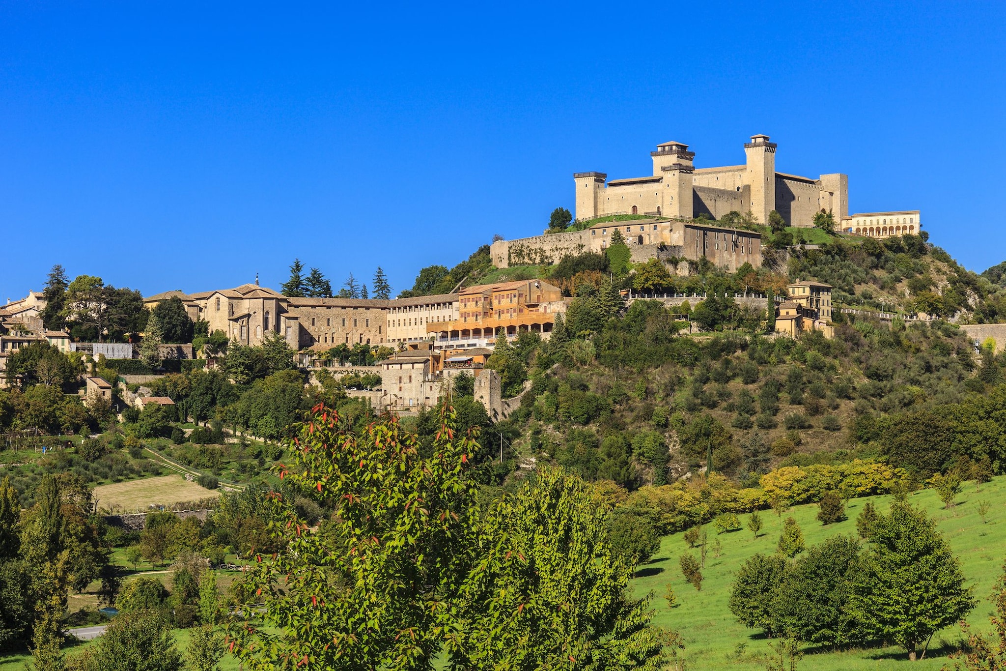 Rocca Albornoz, Spoleto, Umbria