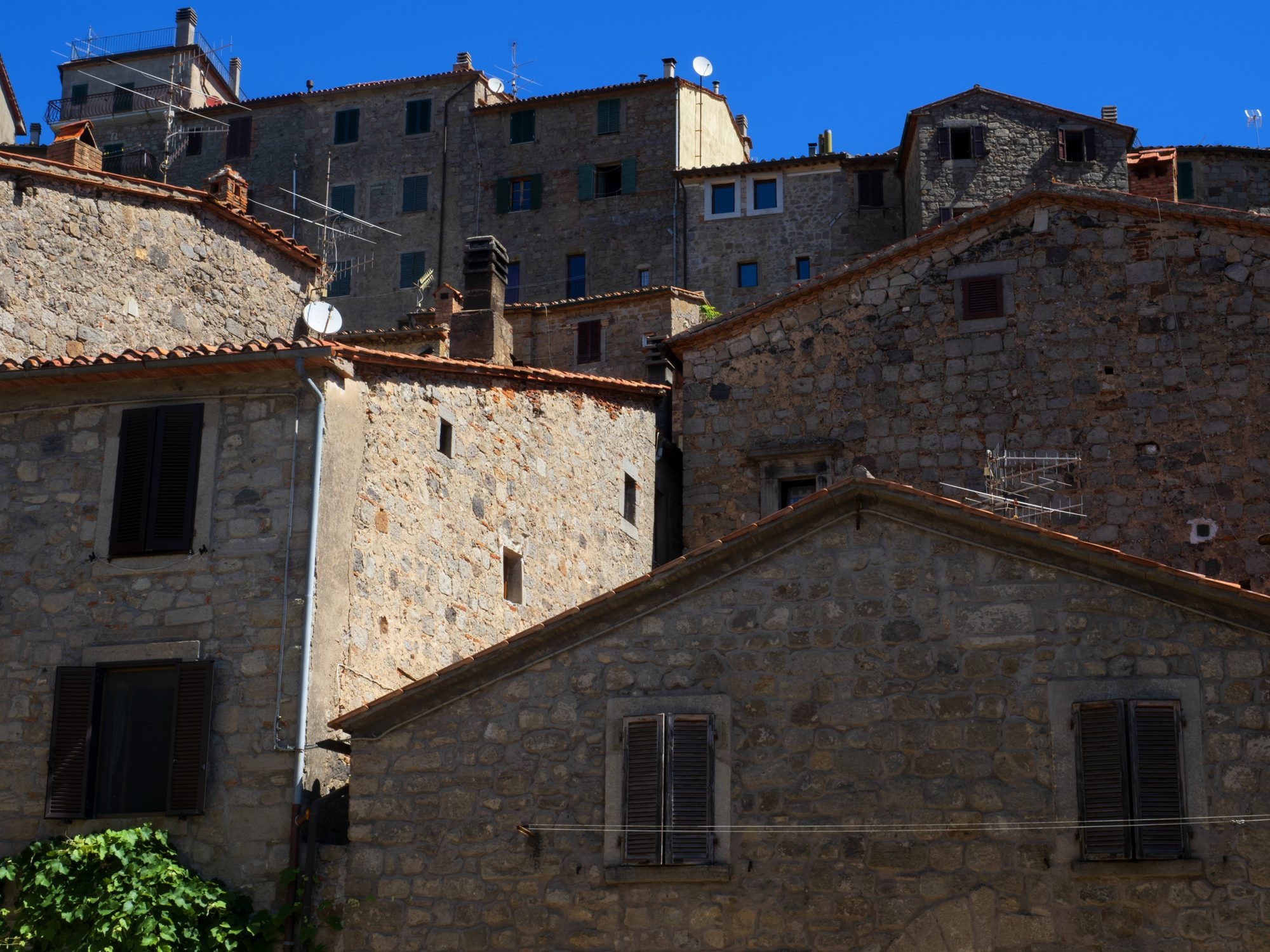 Santa Fiora, Toscana dettaglio borgo
