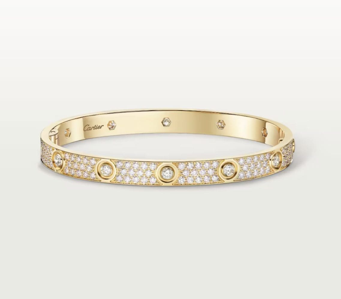 Il Love bracelet più prezioso di Cartier