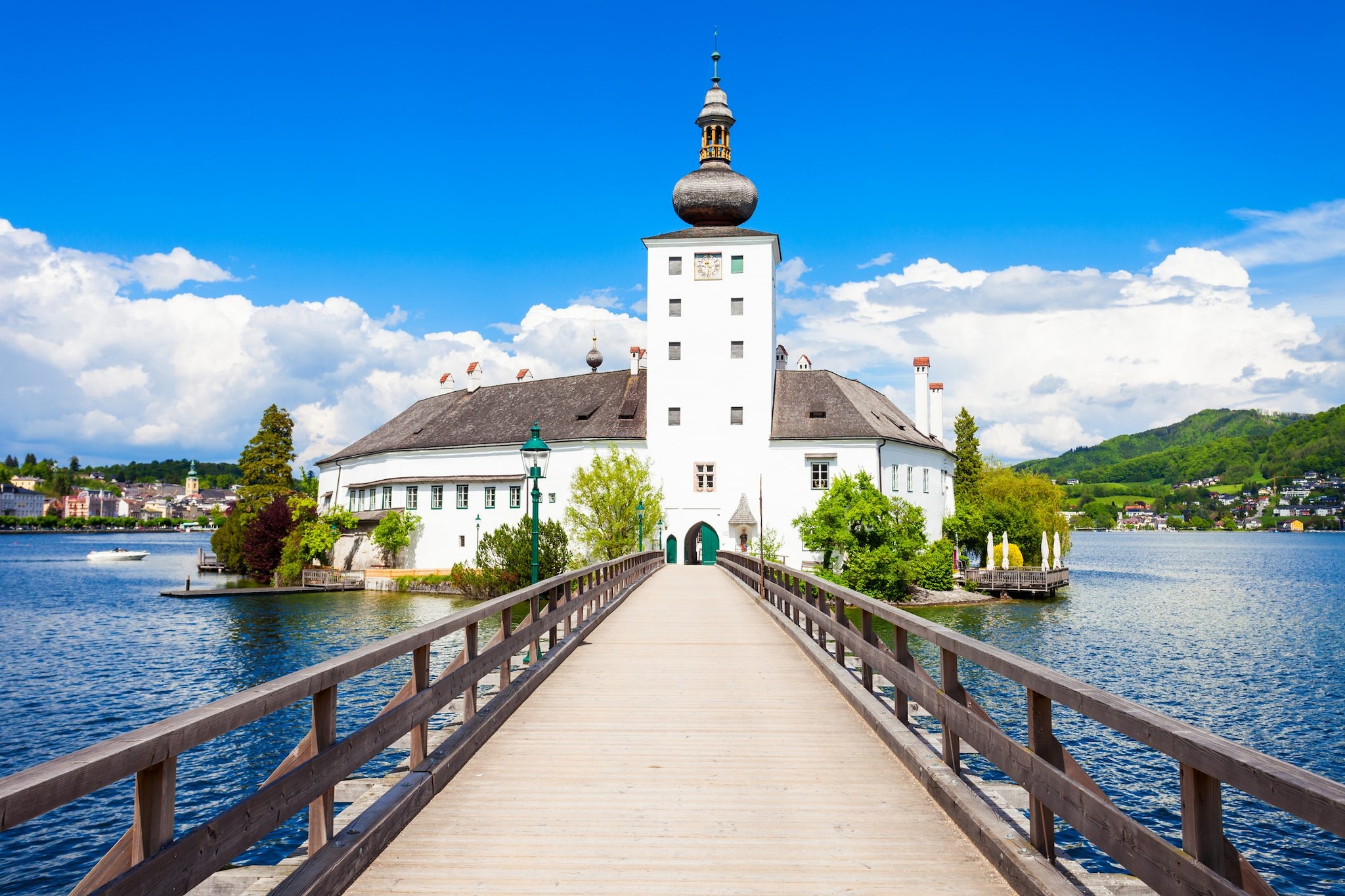 Schloss Ort, Gmunden, ingresso del castello