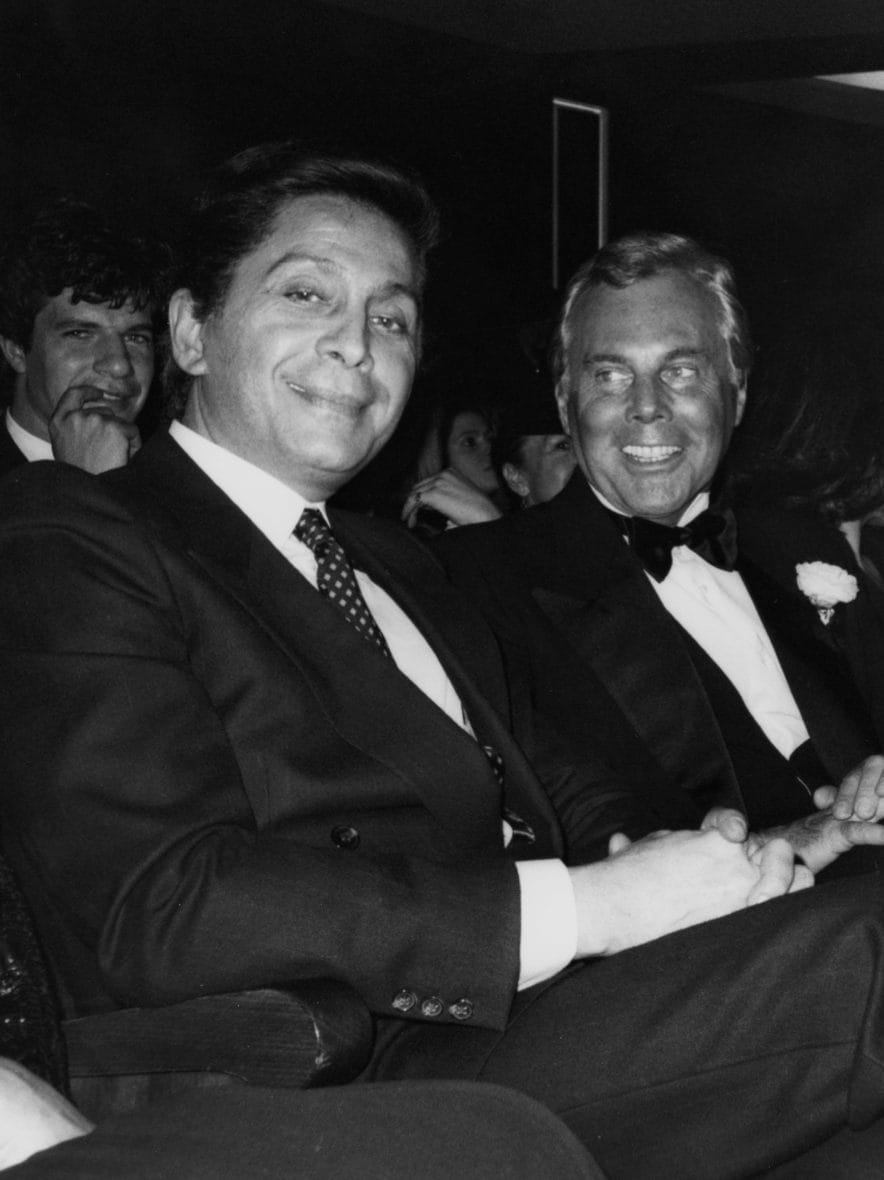  Valentino Garavani e Giorgio Armani
