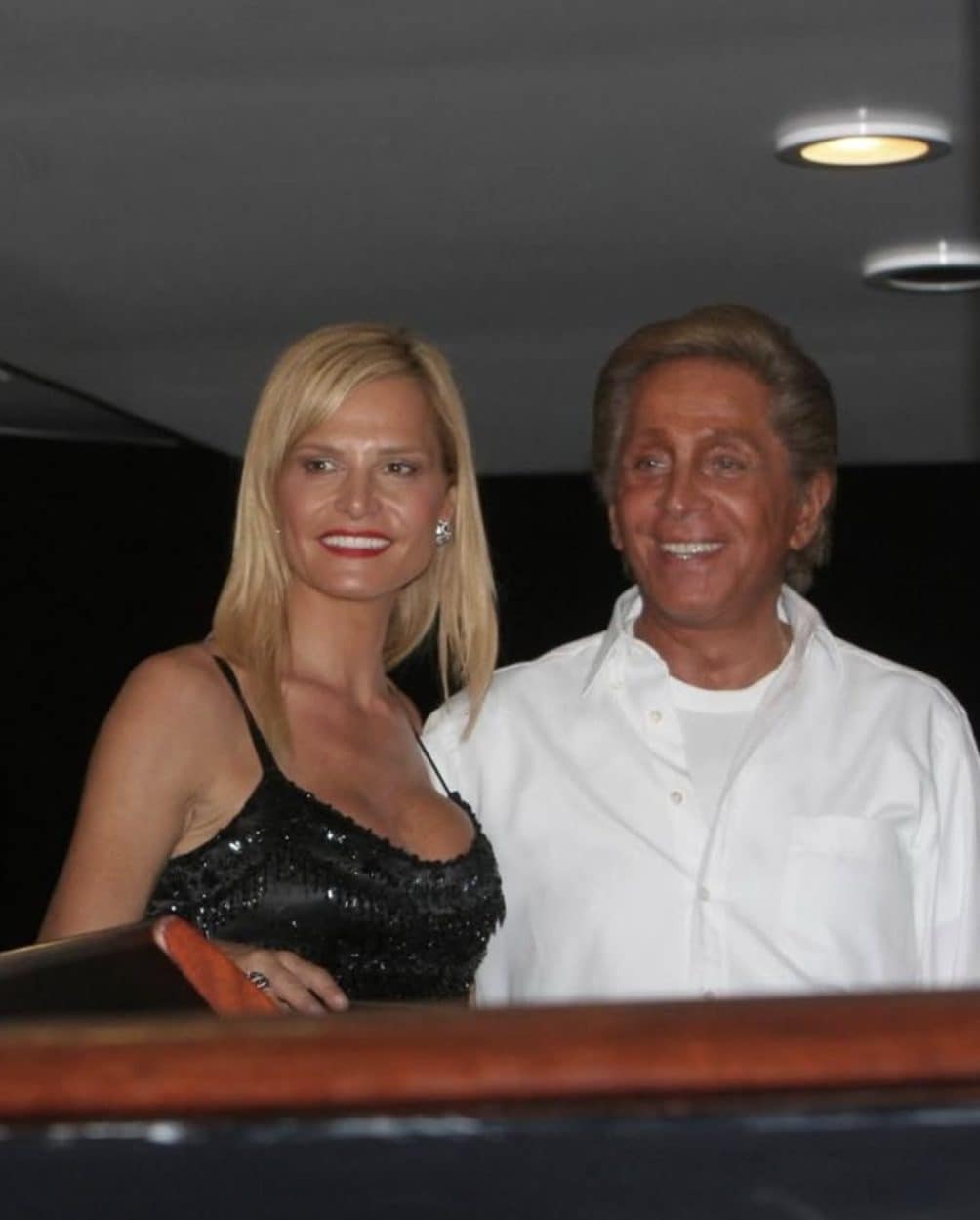 Simona Ventura e Valentino Garavani