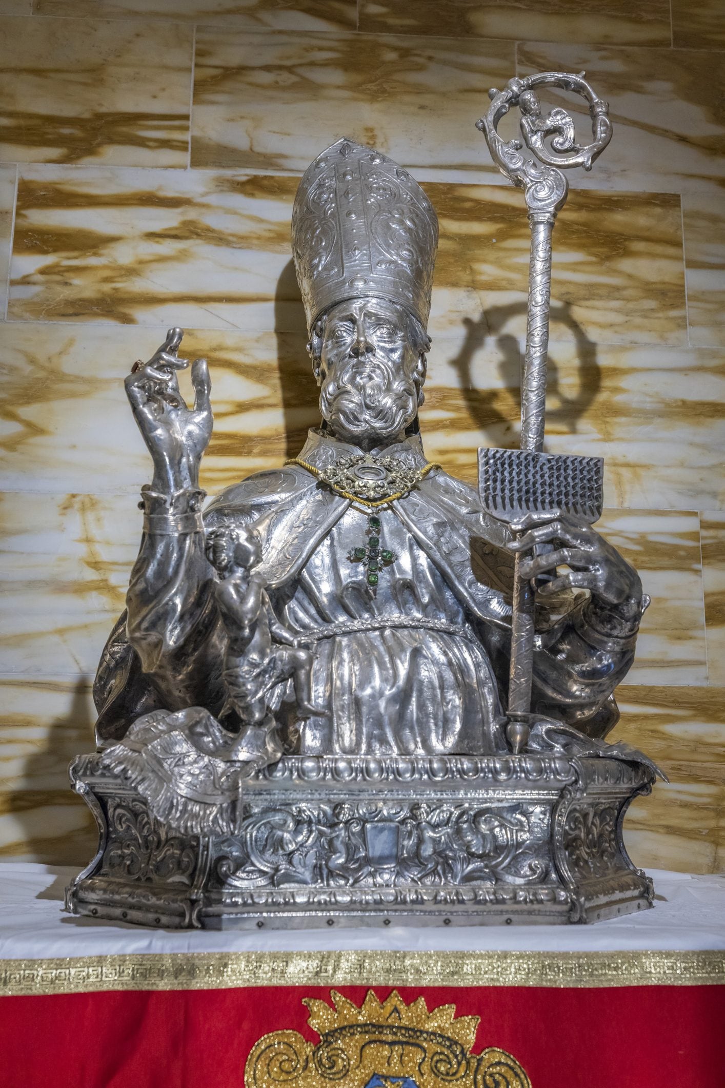 Statua di San Biagio, Basilica di San Biagio, Maratea