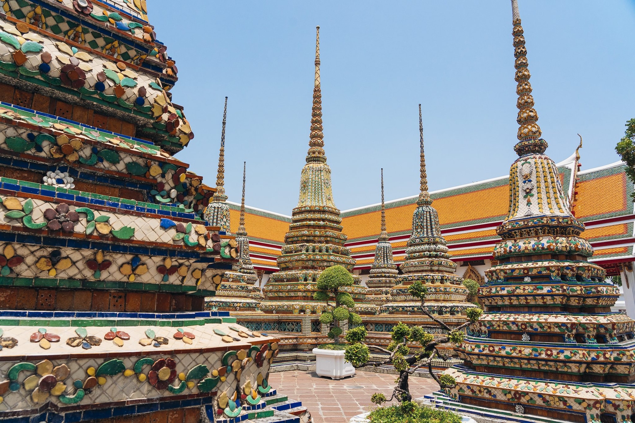 Tempio Wat Pho a Bangkok, Thailandia