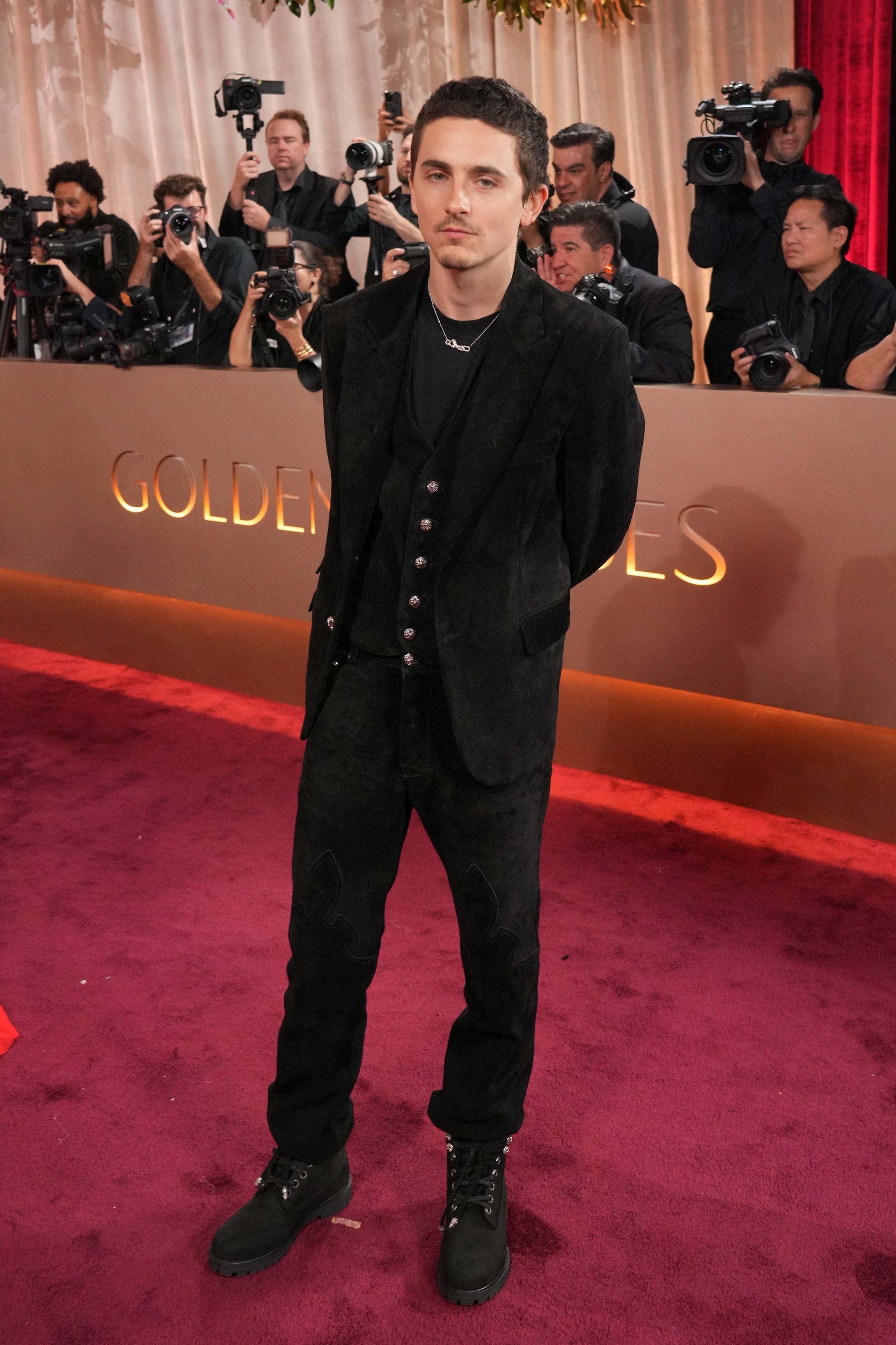 Timothée Chalamet in Chrome Hearts
